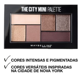 Foto 5 | Paleta De Sombras De Ojos Maybelline The City Mini Chill Brunch - Venta Internacional.