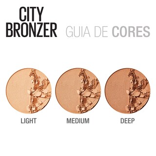 Foto 2 | Maquillaje En Polvo Bronceador Maybelline New York City 300 9ml - Venta Internacional.