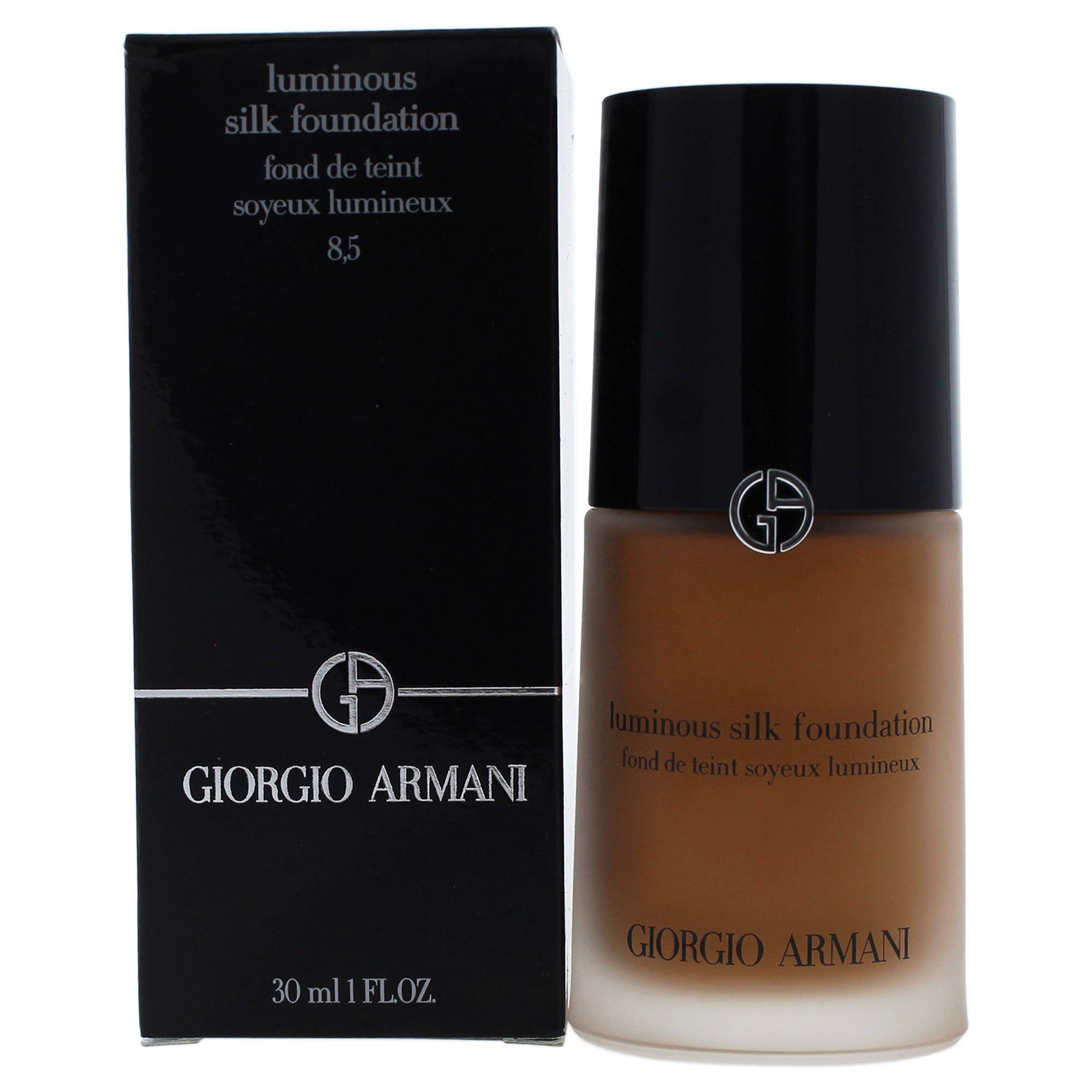 Base De Maquillaje Giorgio Armani Luminous Silk 8.5 Tan-warm, 30 Ml - Venta Internacional.
