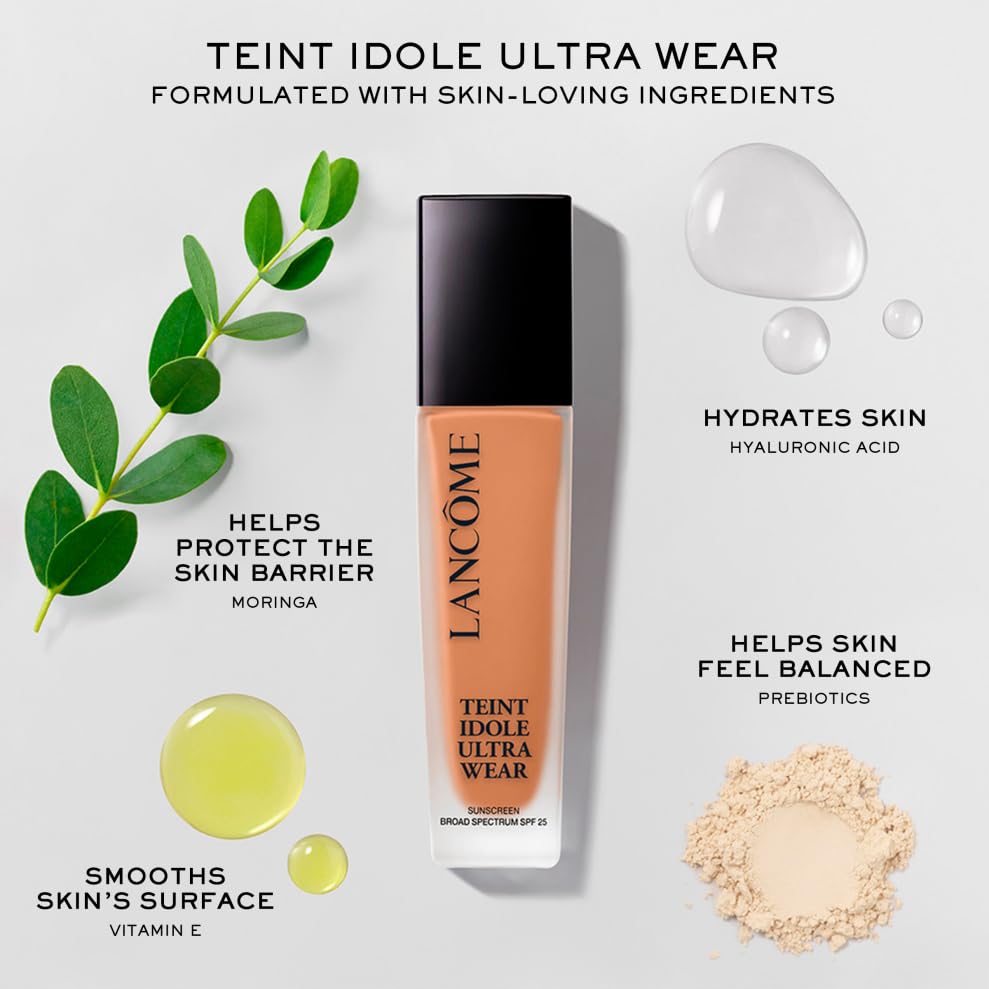 Foto 4 | Base De Maquillaje Lancôme Teint Idole Ultra Wear, 45 W, 30 Ml, Resistente Al Agua - Venta Internacional.