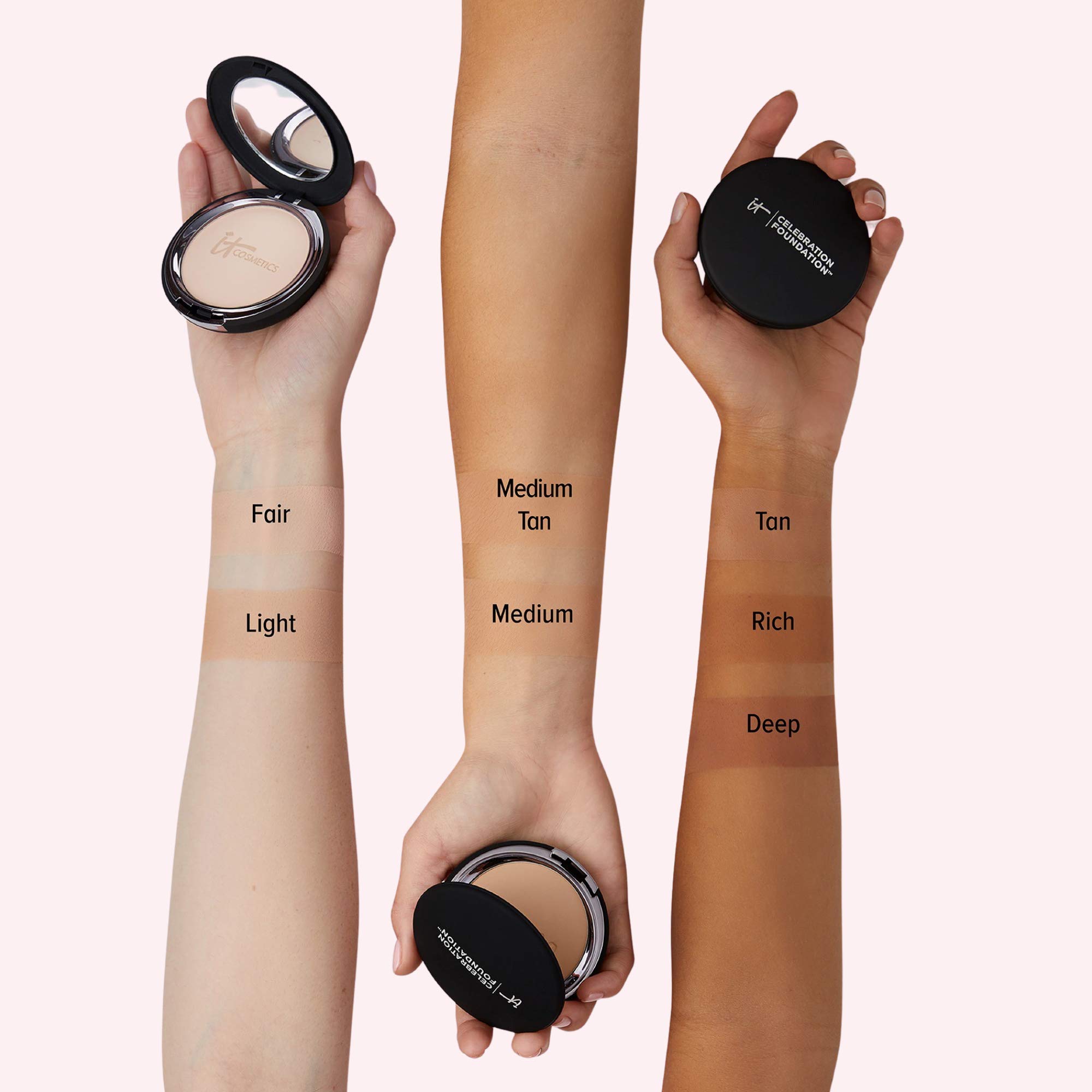 Foto 5 pulgar | Fundación Powder Foundation It Cosmetics Celebration - Venta Internacional.