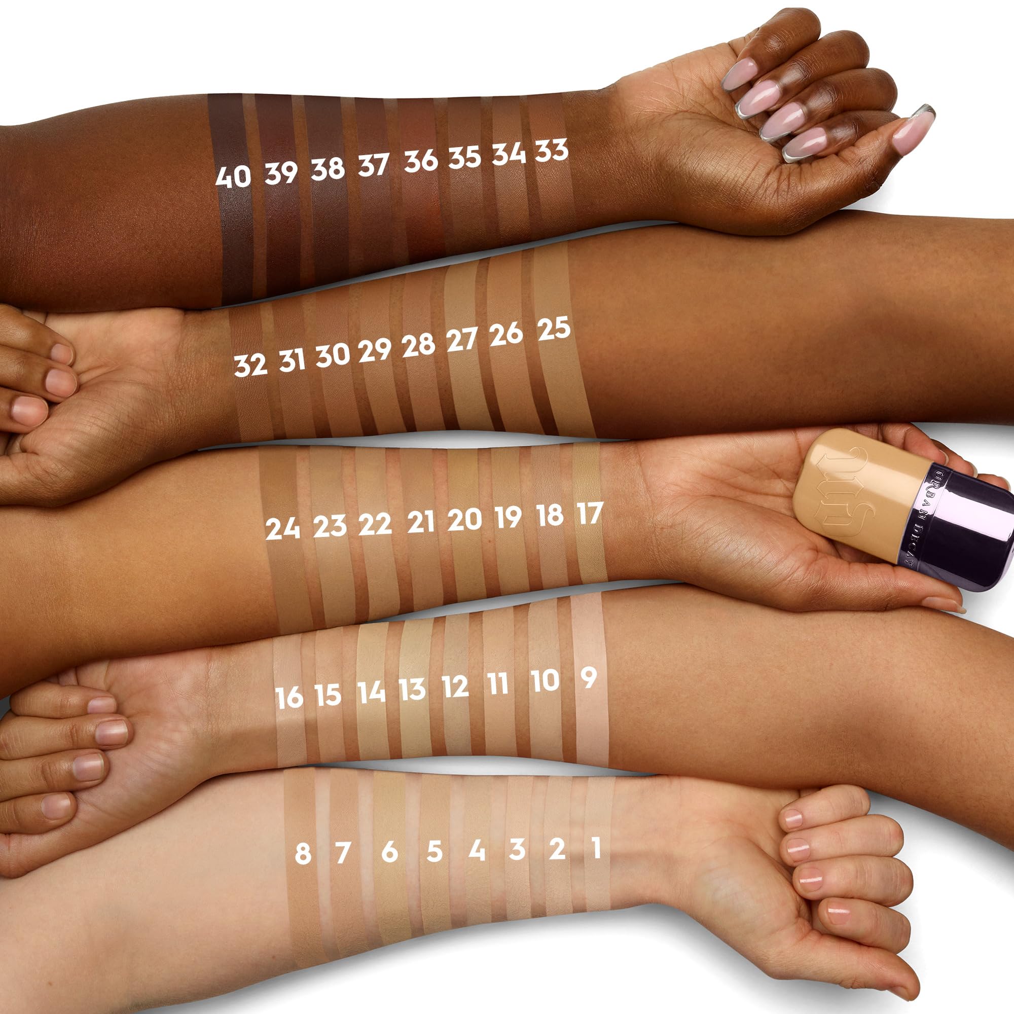 Foto 4 | Foundation Urban Decay Face Bond Autoendurecible A Prueba De Agua - Venta Internacional.