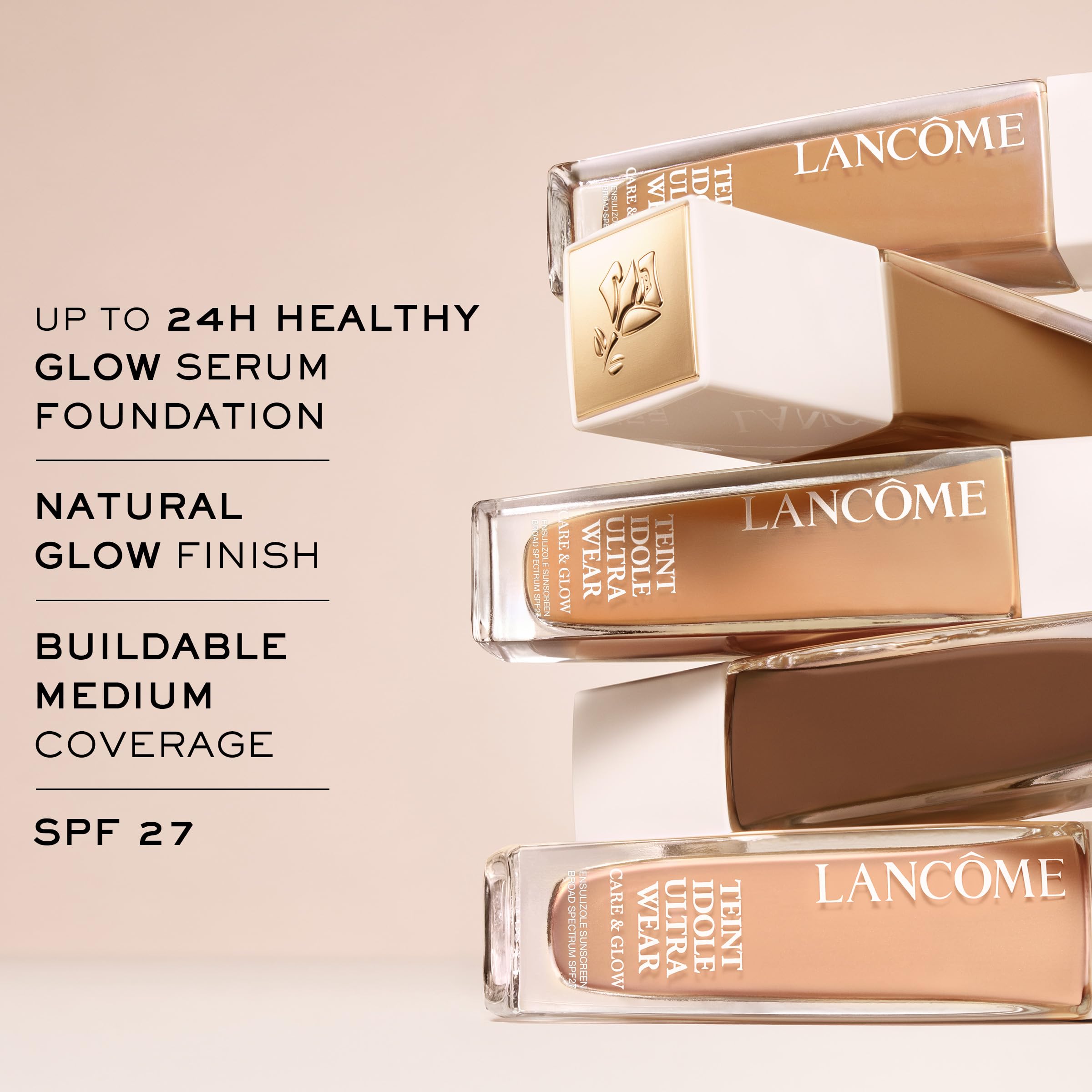 Foto 4 pulgar | Base De Maquillaje Lancôme Teint Idole Ultra Wear Care & Glow 405w - Venta Internacional.