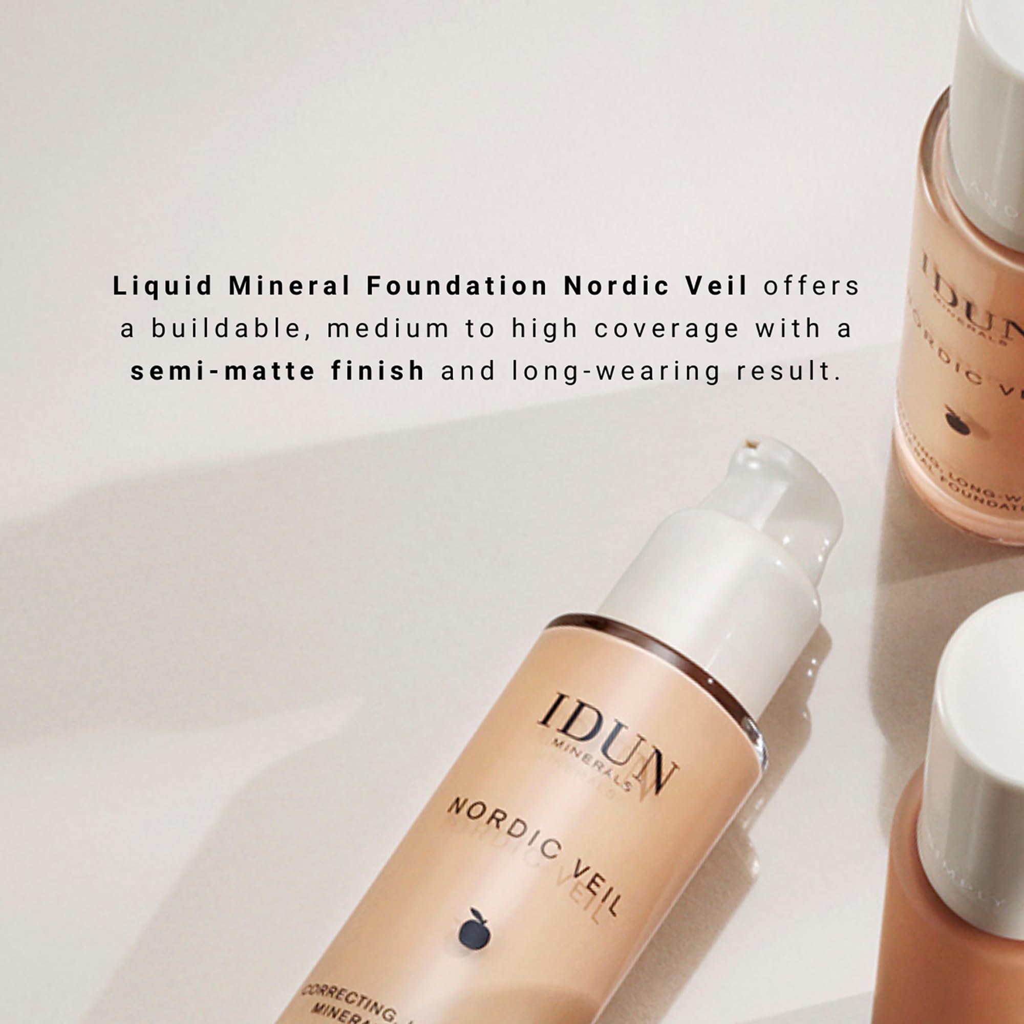 Foto 4 pulgar | Base Idun Minerals Nordic Veil 301 Jorunn 26 Ml - Venta Internacional.