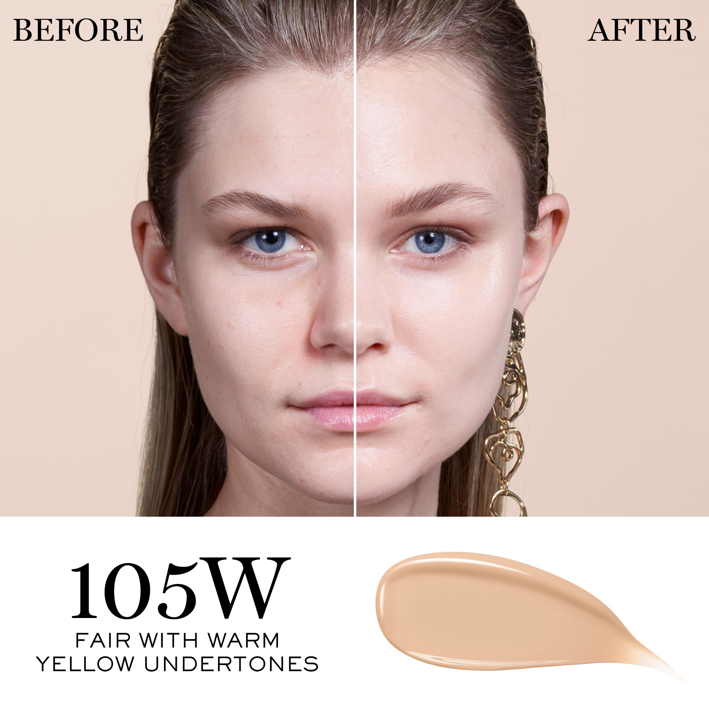 Foto 3 pulgar | Base De Maquillaje Lancôme Teint Idole Ultra Wear Care & Glow 105 W - Venta Internacional.