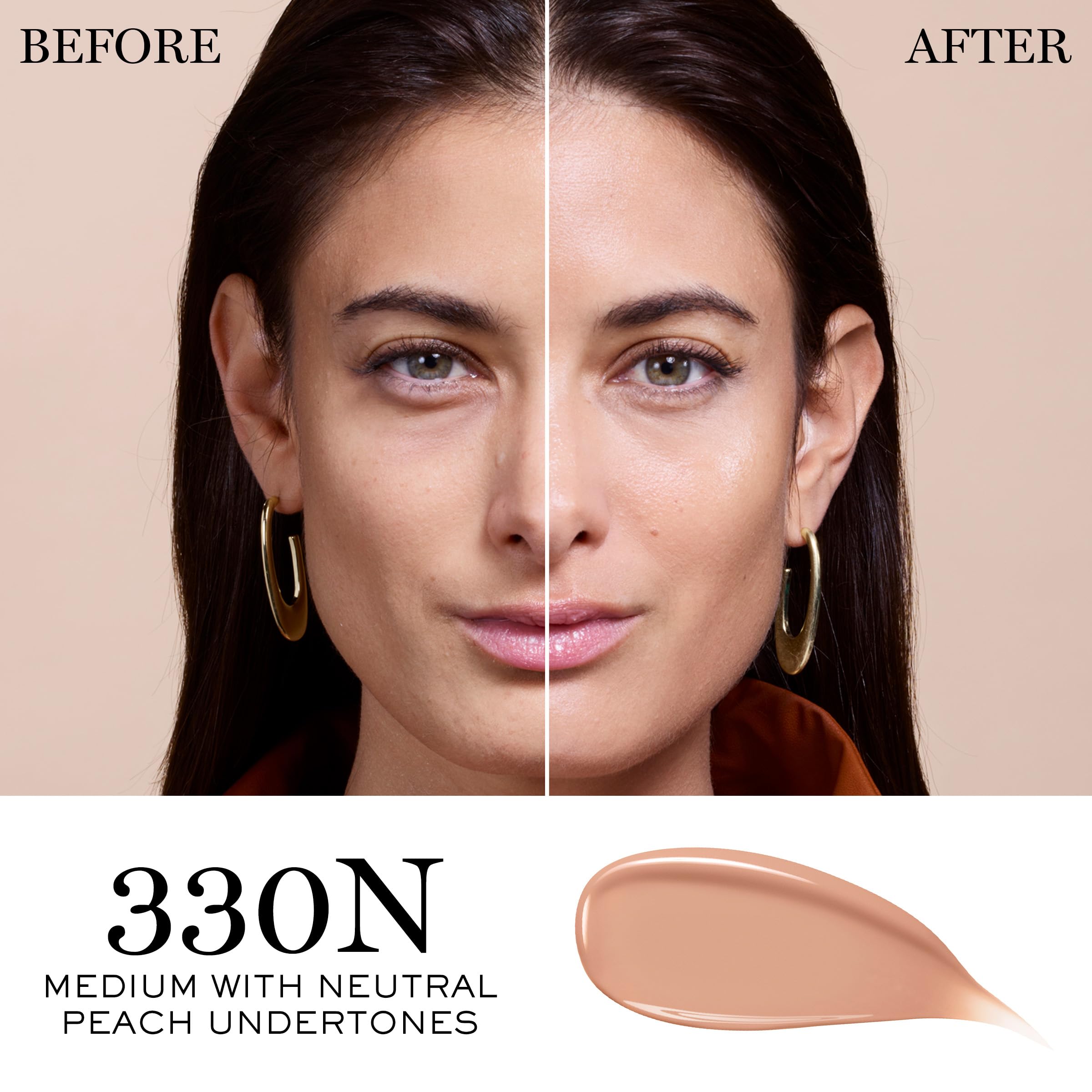 Foto 3 pulgar | Base Lancôme Teint Idole Ultra Wear Care & Glow 330n - Venta Internacional.