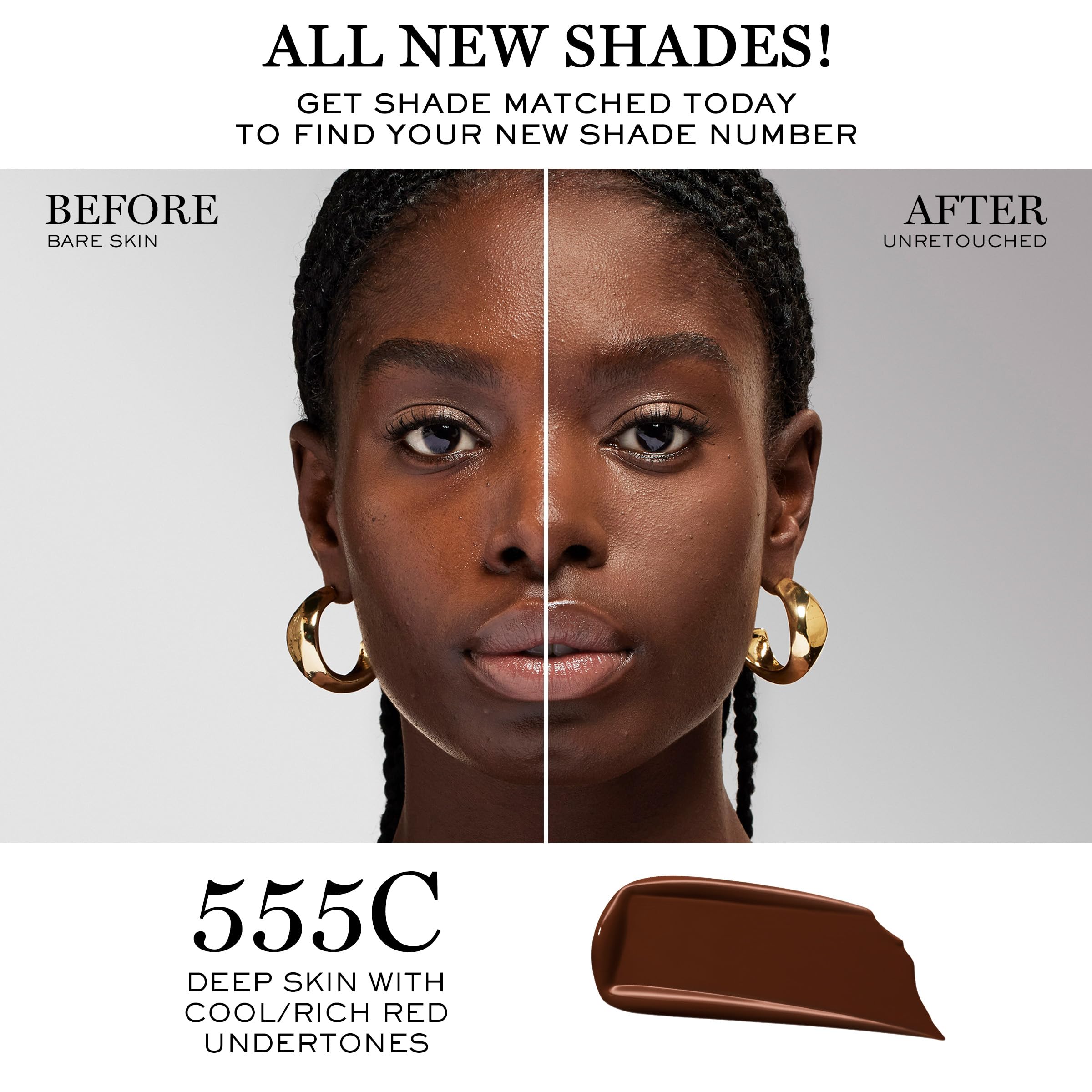Foto 2 | Base Lancôme Teint Idole Ultra Wear, 30 Ml, 555c, Impermeable - Venta Internacional.