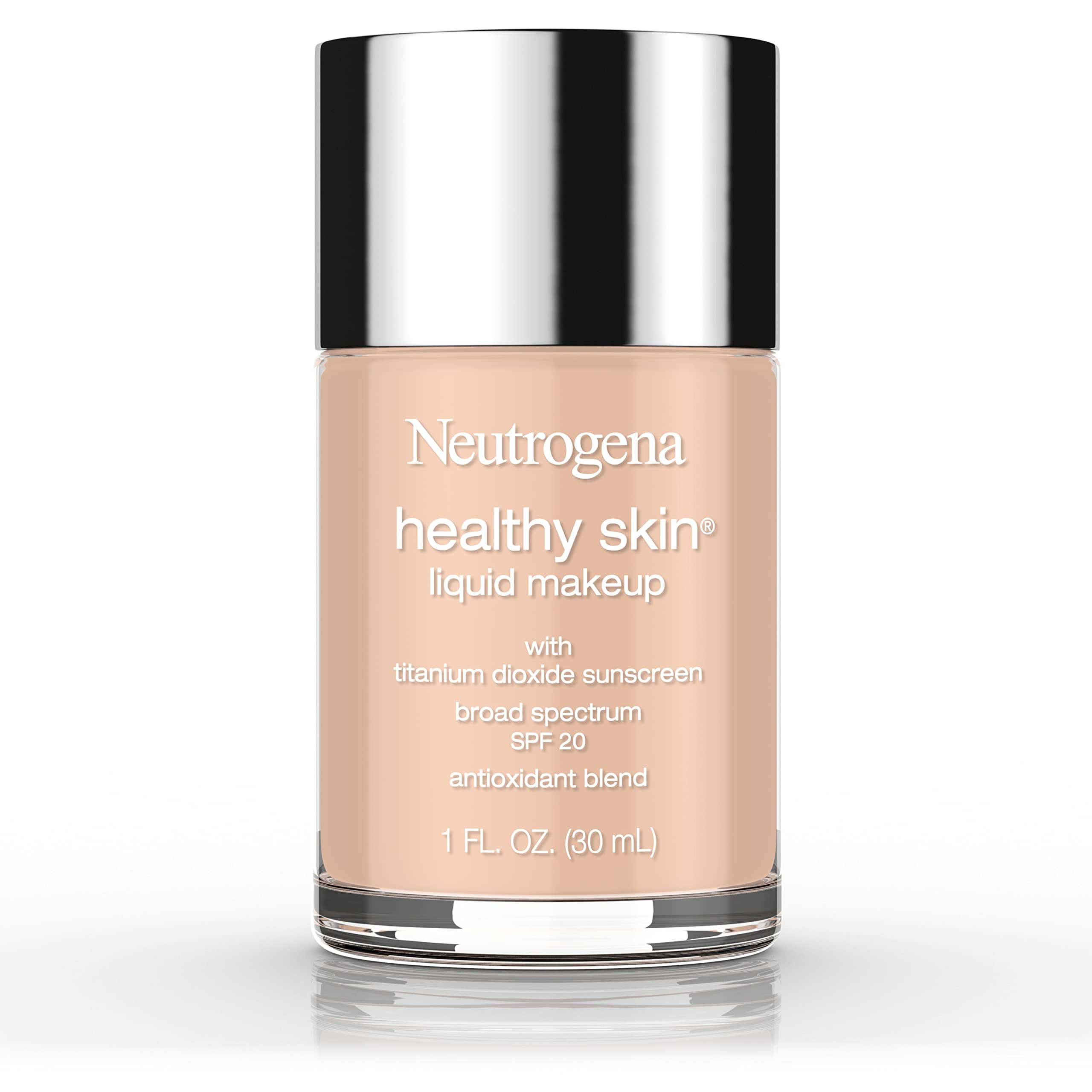 Líquido Foundation Neutrogena Healthy Skin Spf 20 30 Ml Beige Suave - Venta Internacional