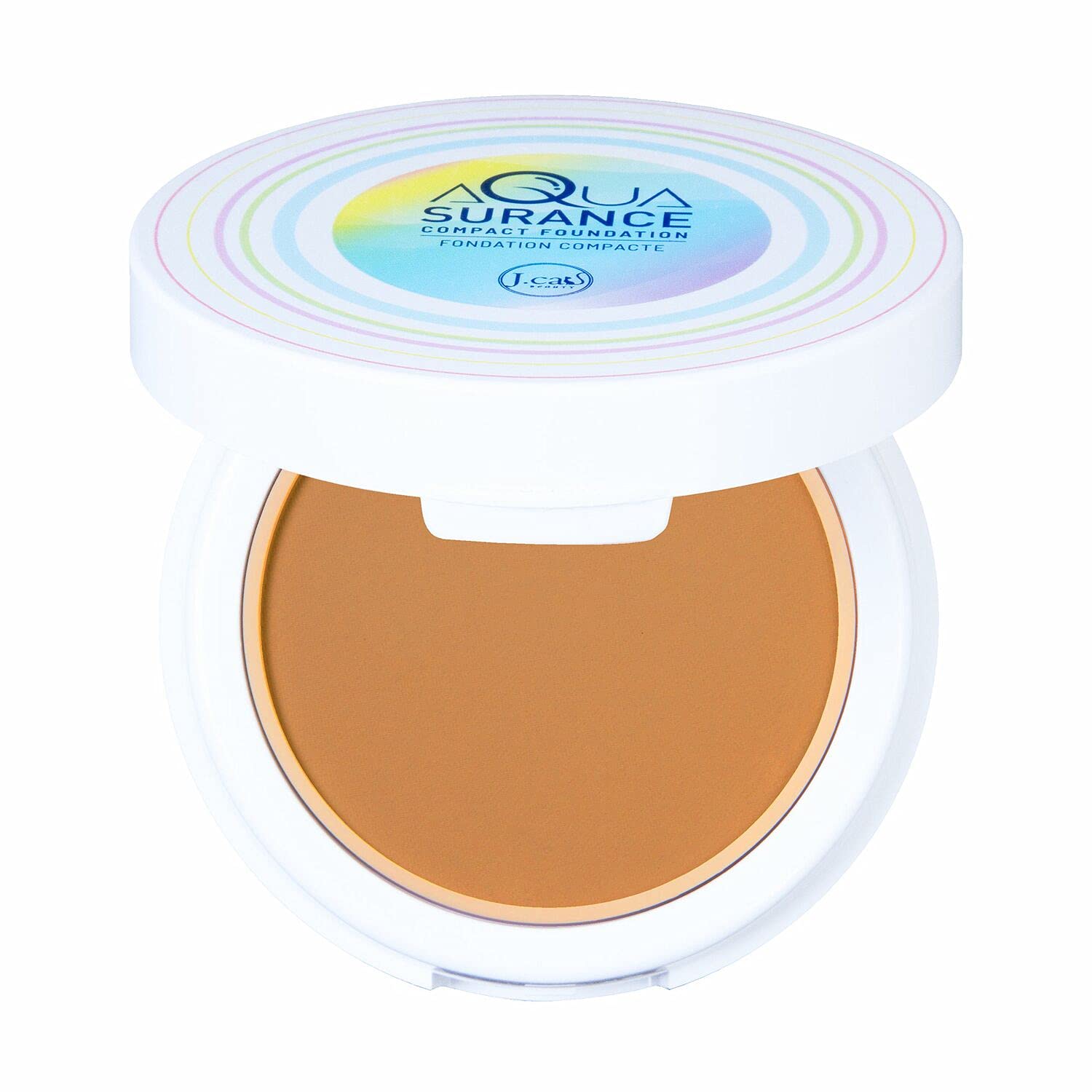 Base De Maquillaje Compacta J.cat Beauty Aquasurance Golden Beige - Venta Internacional.