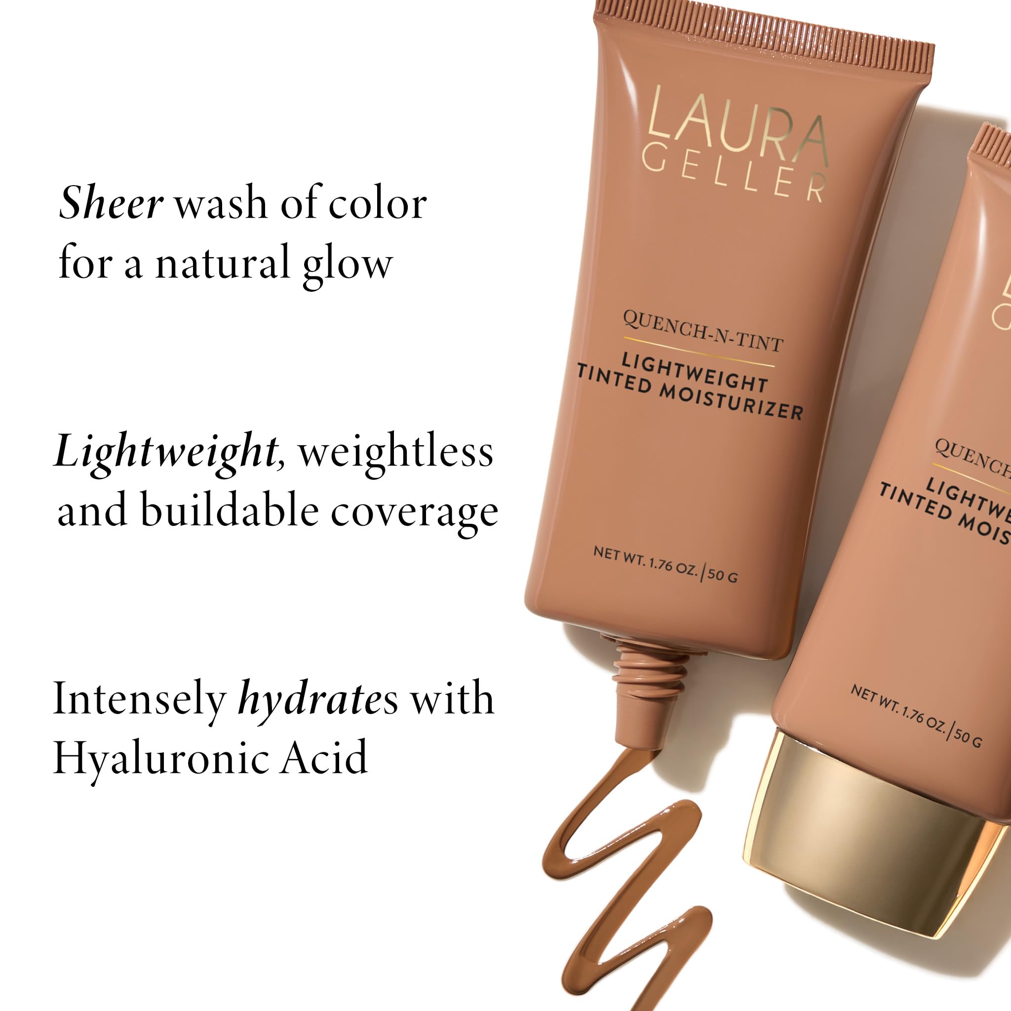 Foto 3 pulgar | Base De Maquillaje Laura Geller New York Quench-n-tint Light/medium - Venta Internacional.