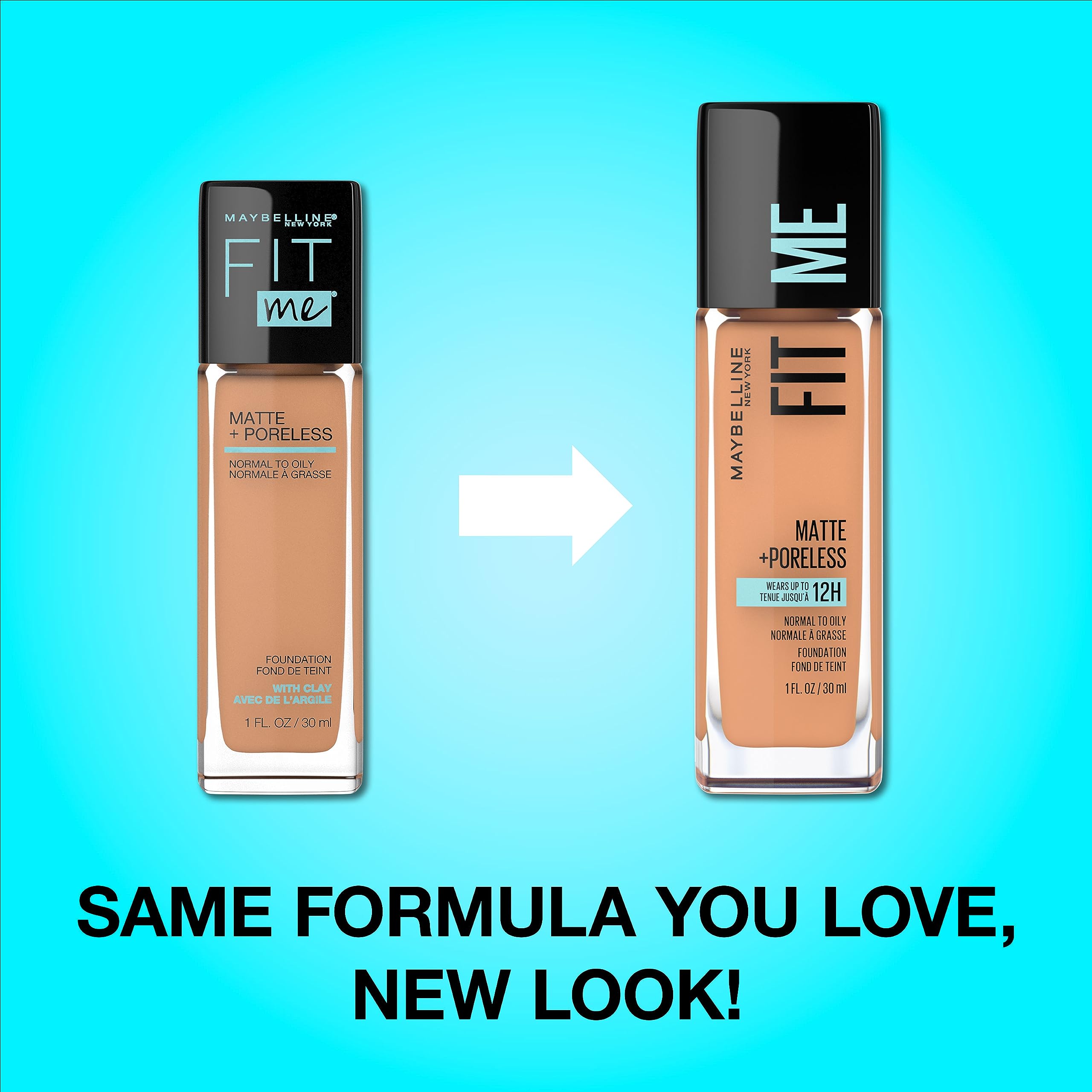 Foto 2 | Base De Maquillaje Maybelline Fit Me Matte + Poreless Natural Beige - Venta Internacional.