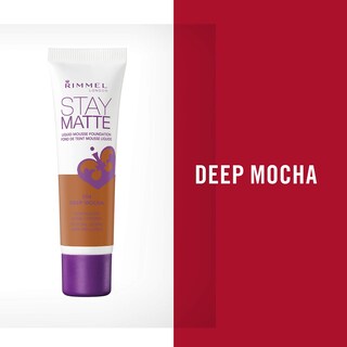 Foto 3 | Base De Maquillaje Rimmel Stay Matte Deep Mocha, 30 Ml (paquete De 1) - Venta Internacional.