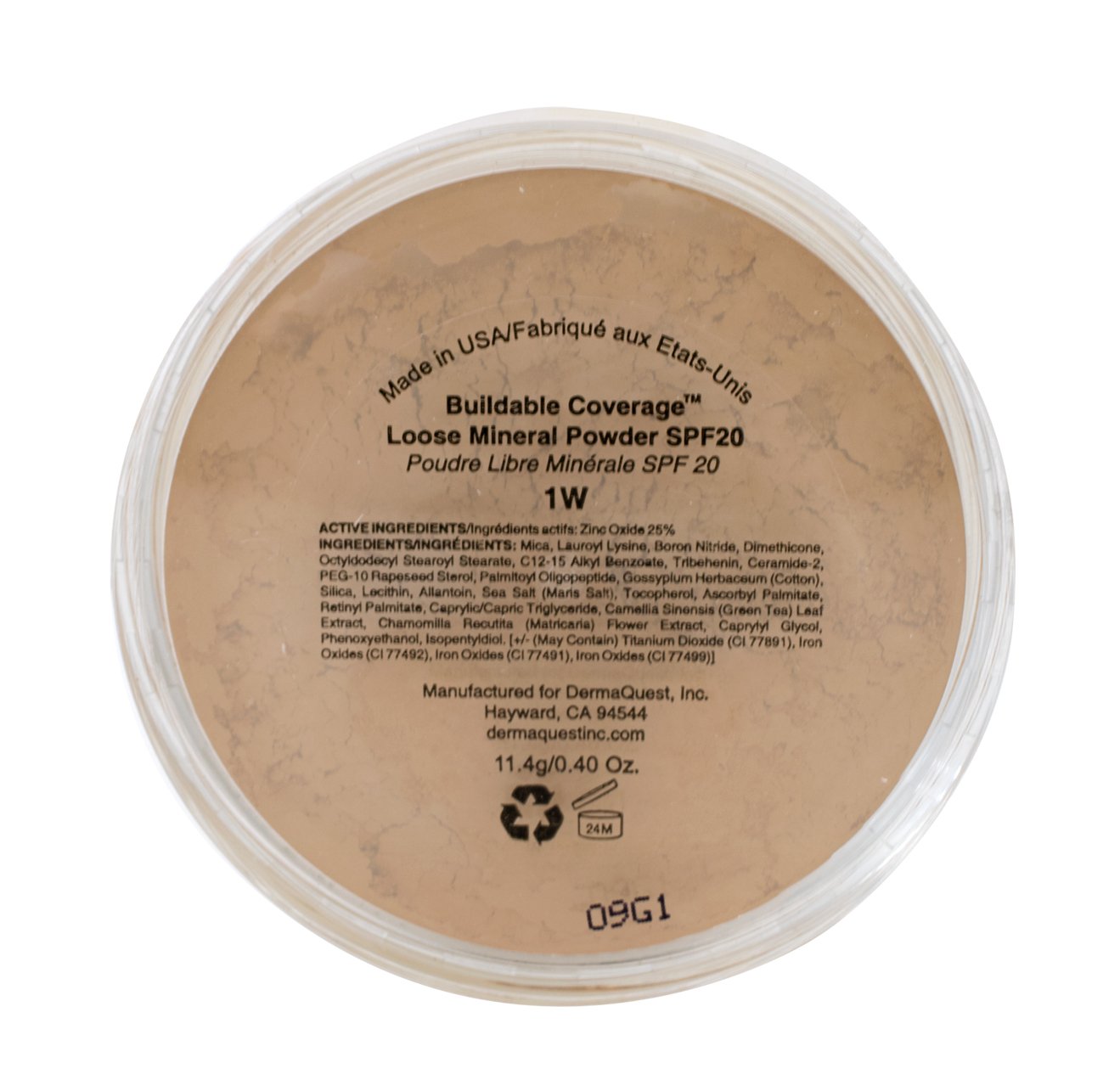 Foto 3 pulgar | Base De Maquillaje Facial Dermaminerals De Dermaquest Spf 20 1w 12ml - Venta Internacional.