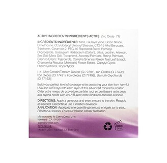 Foto 3 | Base Facial Dermaminerals De Dermaquest Spf 15-1c 9.1 G - Venta Internacional.
