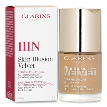 Foto 3 pulgar | Base Clarins Skin Illusion Velvet Matifying 111n Aubur - Venta Internacional.