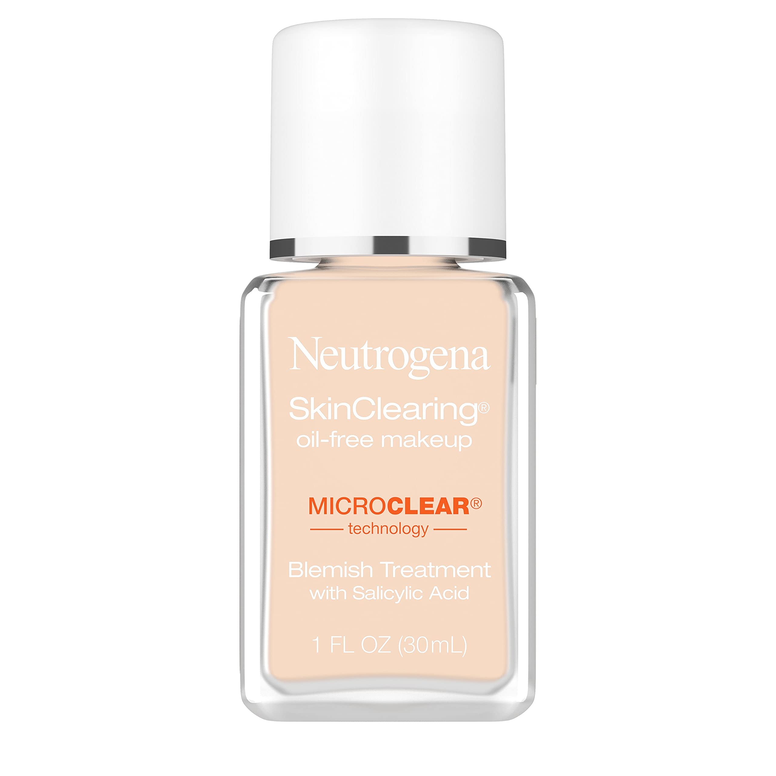 Base De Maquillaje Líquida Neutrogena Skinclearing Acne 30 Ml Classic Ivory - Venta Internacional.