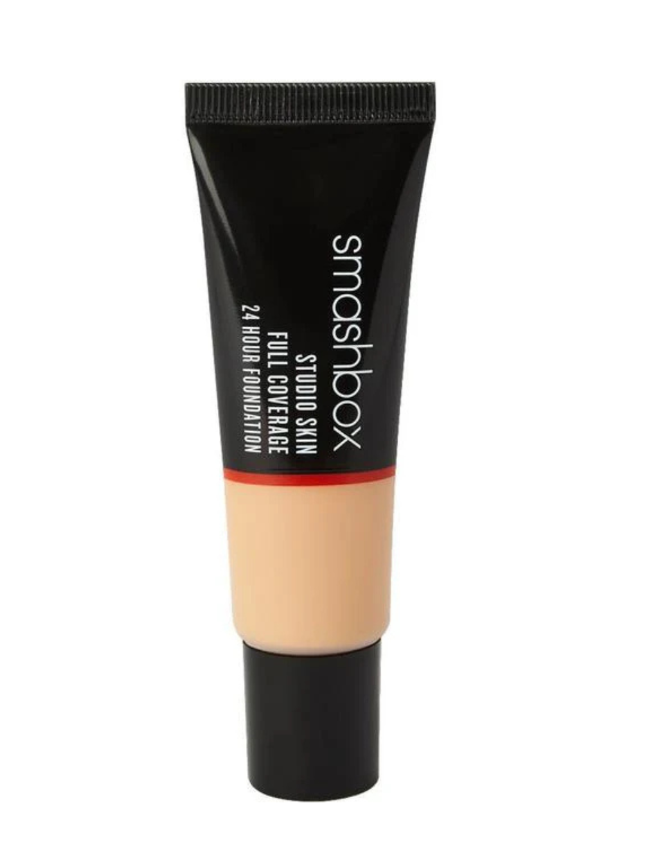 Base De Maquillaje Smashbox De Cobertura Total 24 Hrs Tono Warm Peach