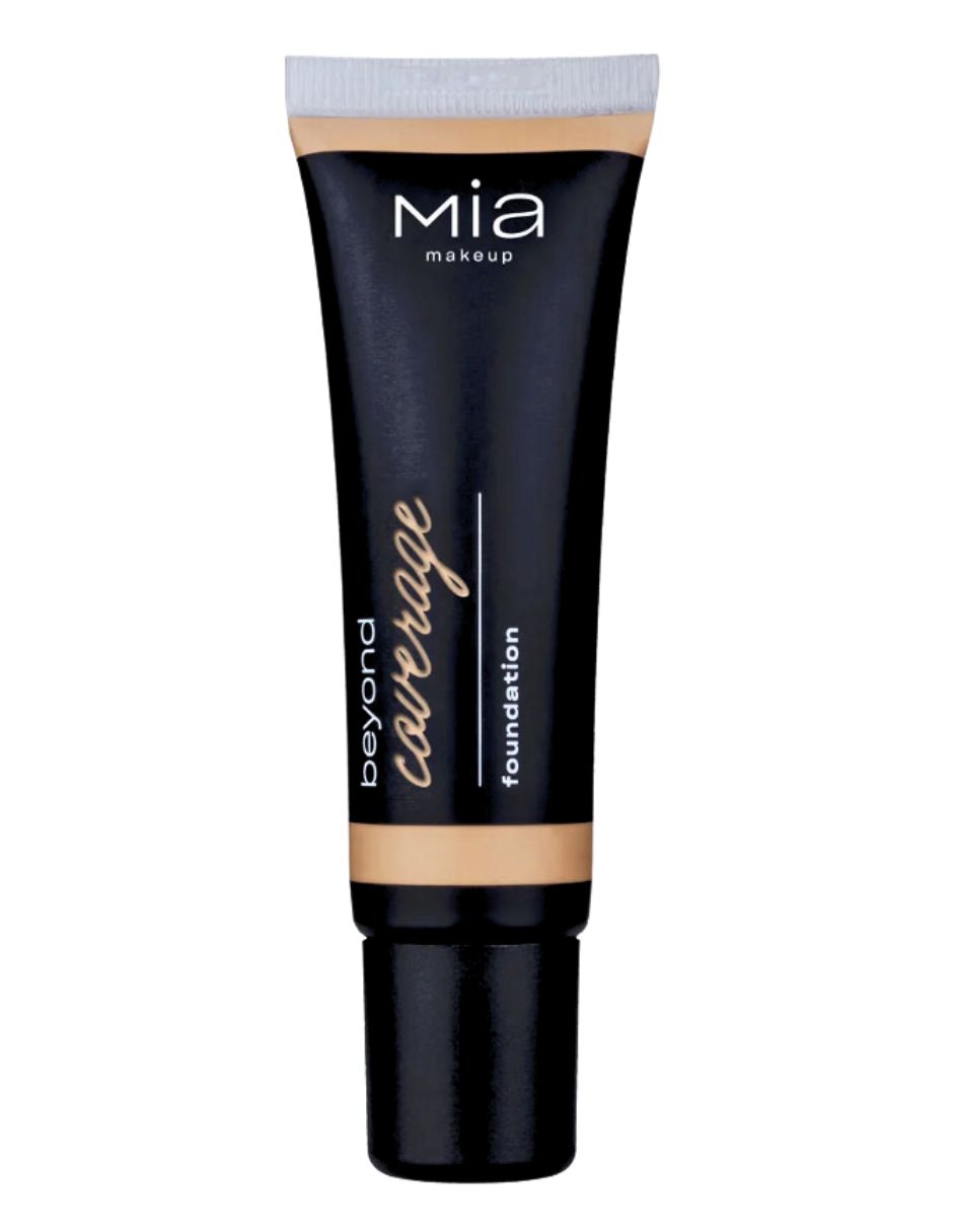 Base De Maquillaje Mia Cosmetics Cobertura Media Tono Sable Intense 08