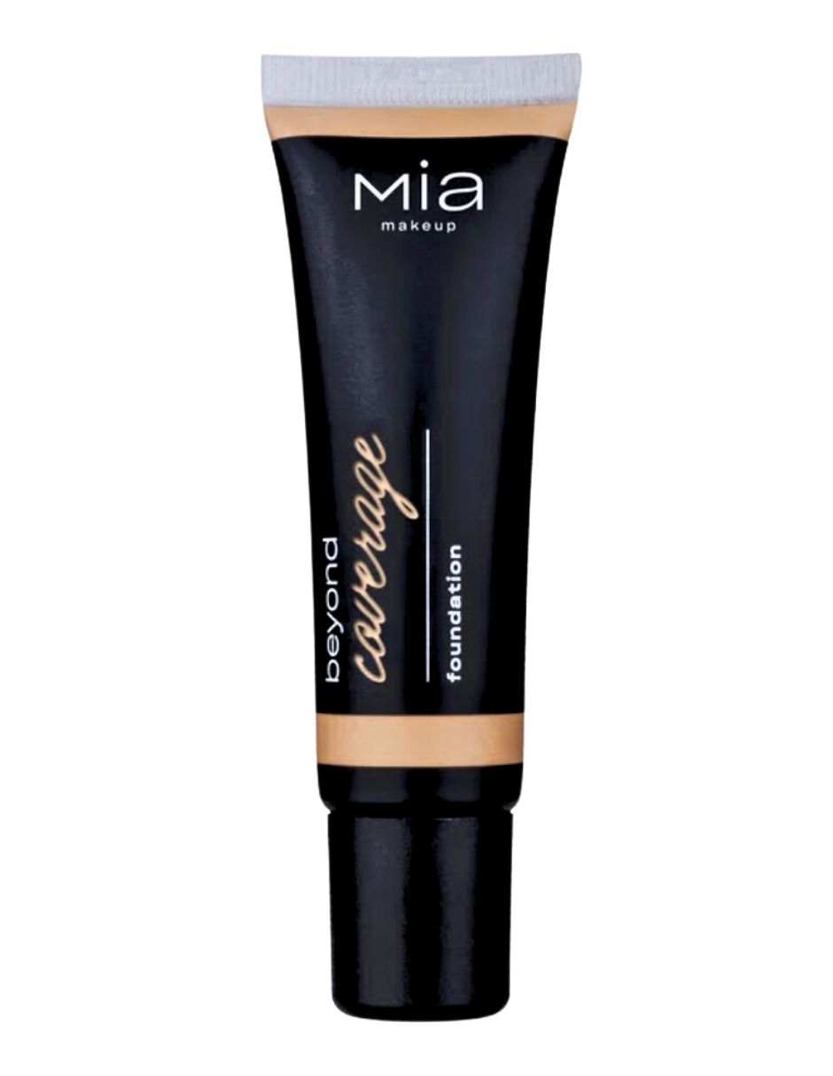 Base De Maquillaje Mia Cosmetics Cobertura Media Tono Mou 12