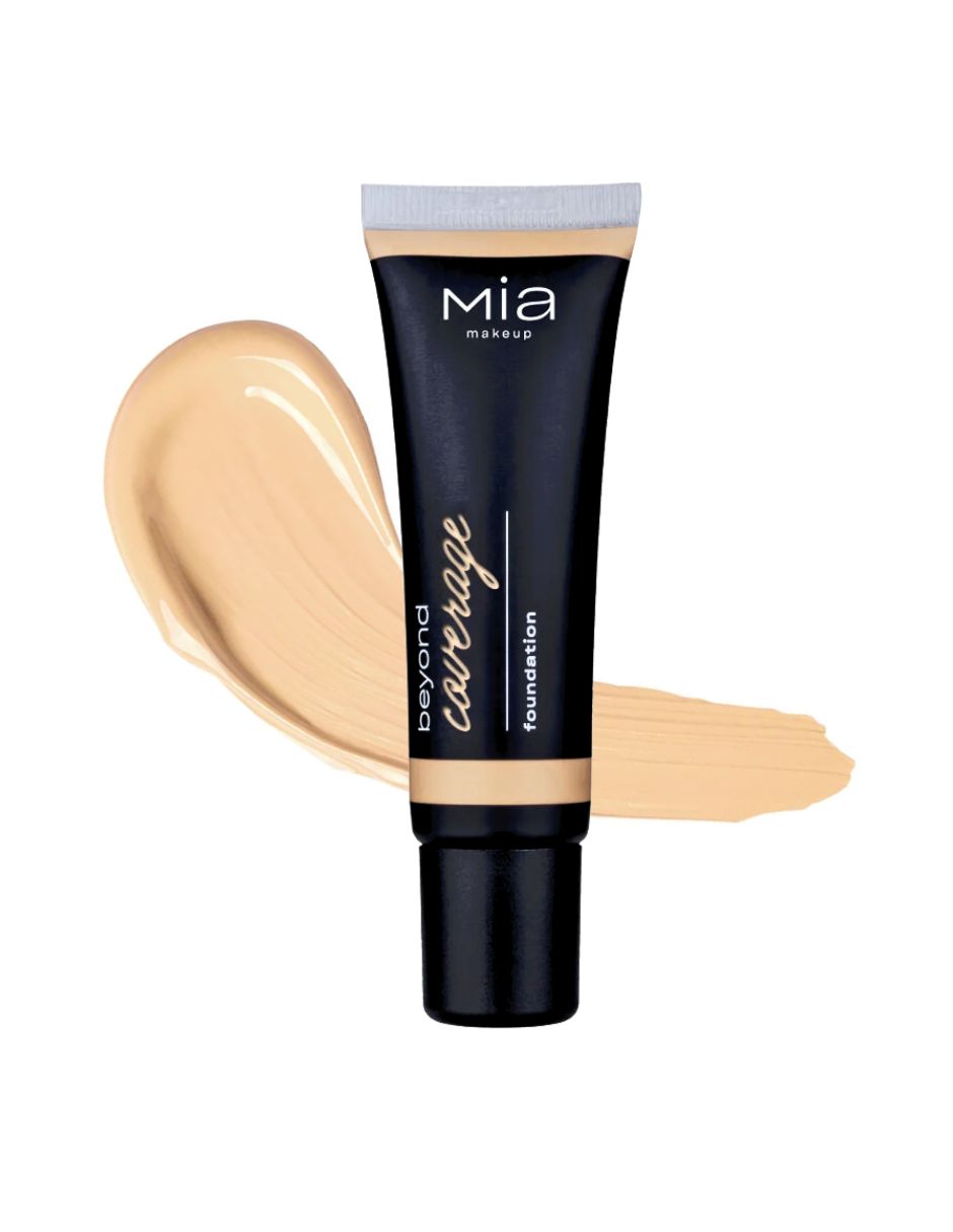 Foto 3 pulgar | Base De Maquillaje Mia Cosmetics Cobertura Media Tono Naturel 02