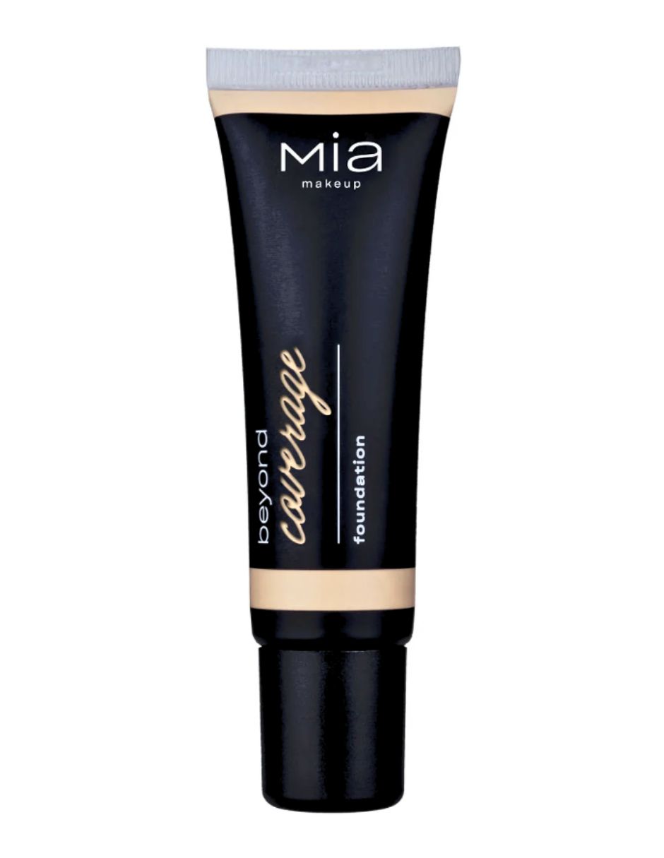 Base De Maquillaje Mia Cosmetics Cobertura Media Tono Pécan 10