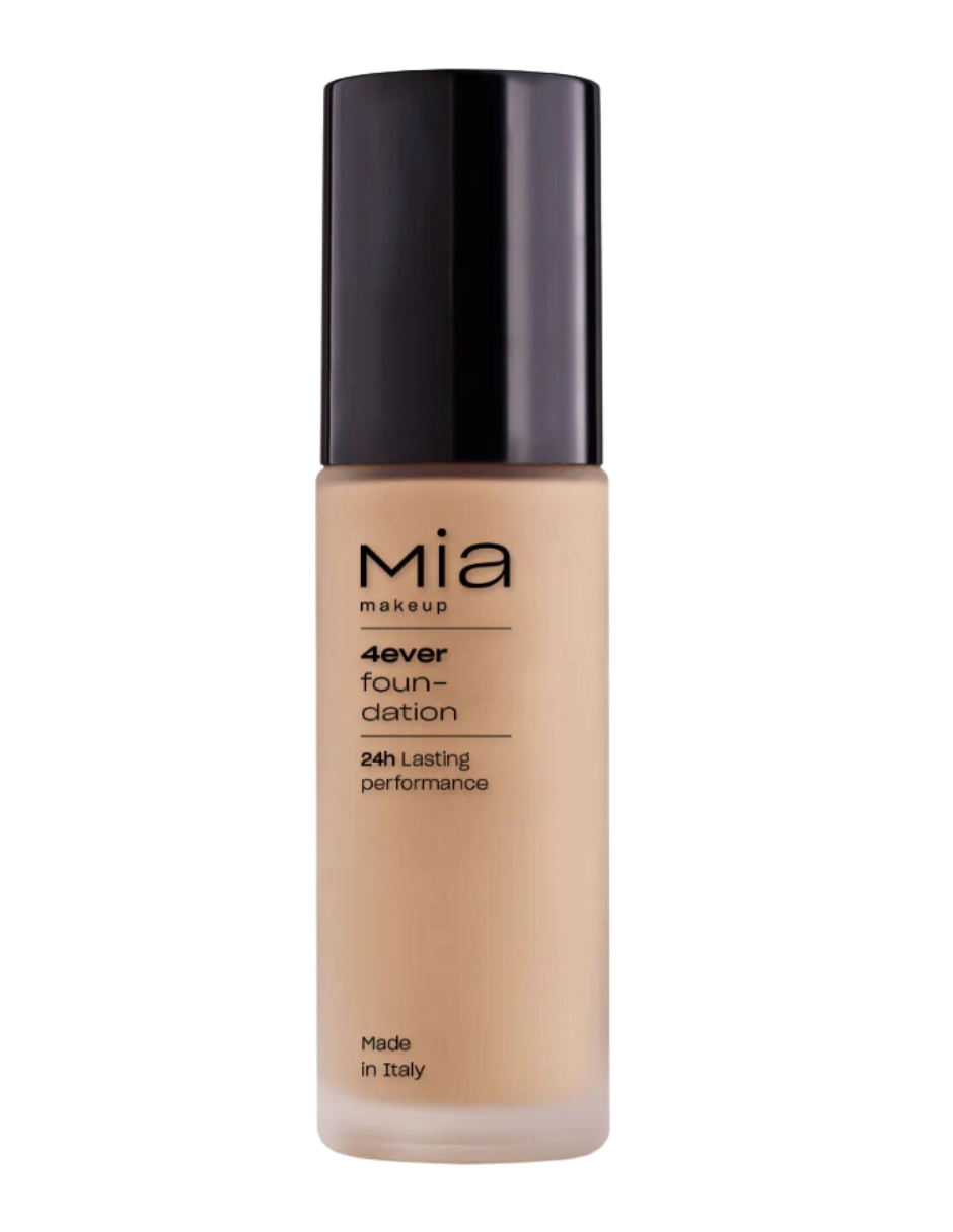 Base De Maquillaje Mia Cosmetics 4ever Foundation Tono Creamy Natural 03