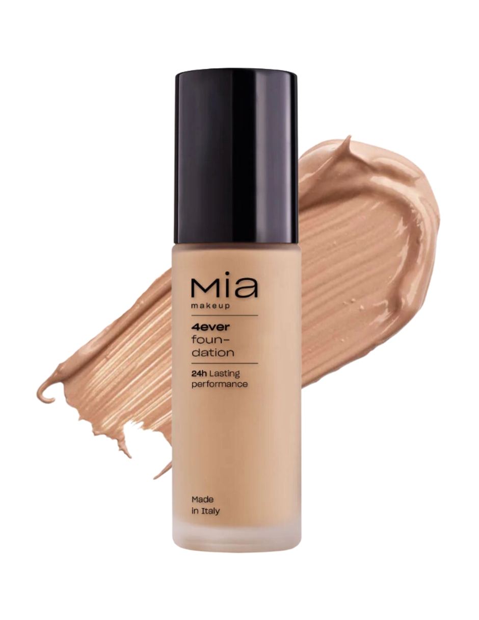 Foto 4 pulgar | Base De Maquillaje Mia Cosmetics 4ever Foundation Tono Creamy Natural 03