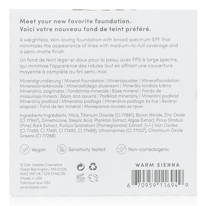 Foto 4 pulgar | Recambio de Base Mineral Jane Iredale Purepressed Base - Venta Internacional