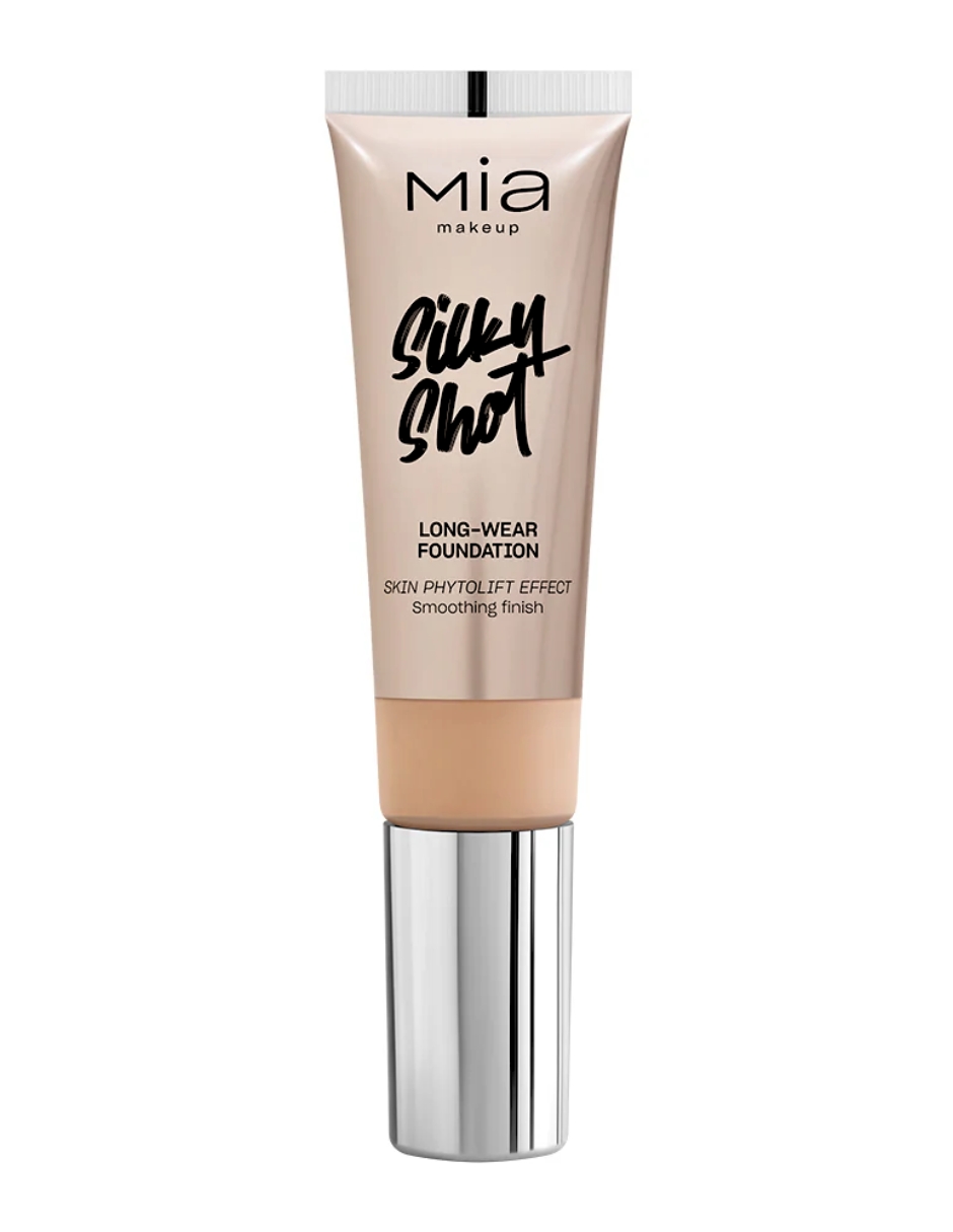 Base De Maquillaje Mia Cosmetics Alisadora Cobertura Media-alta Tono 12n
