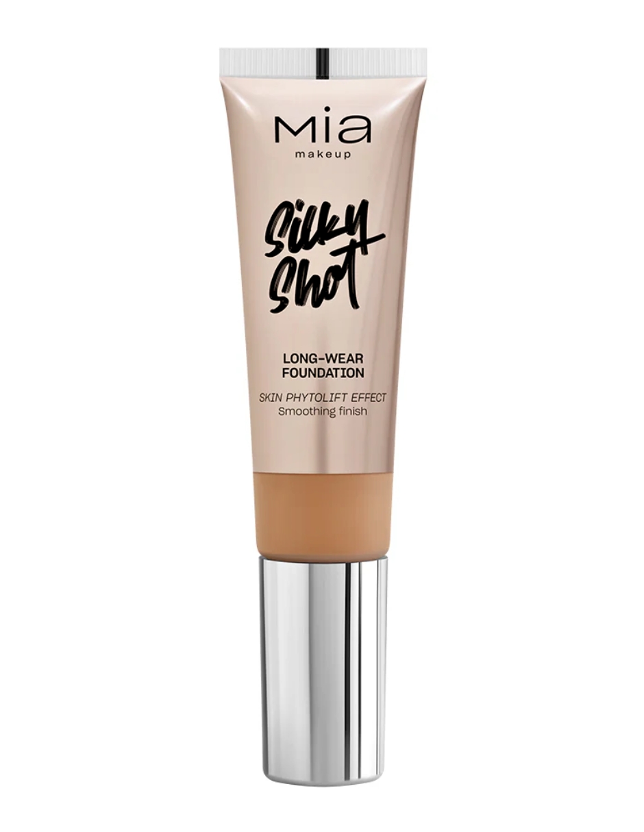 Base De Maquillaje Mia Cosmetics Alisadora Cobertura Media-alta Tono 21w