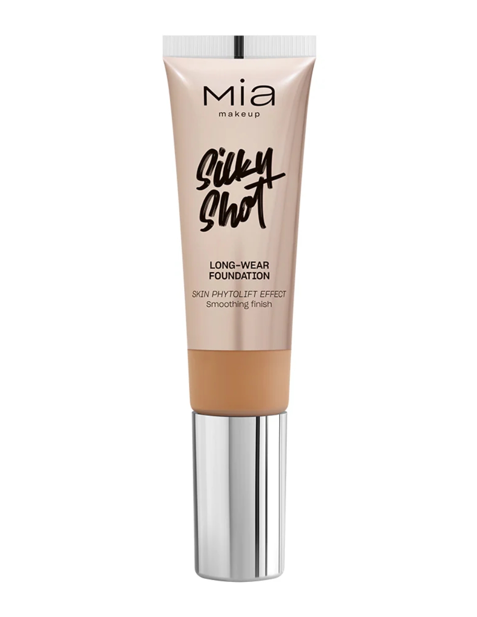 Base De Maquillaje Mia Cosmetics Alisadora Cobertura Media-alta Tono 20w