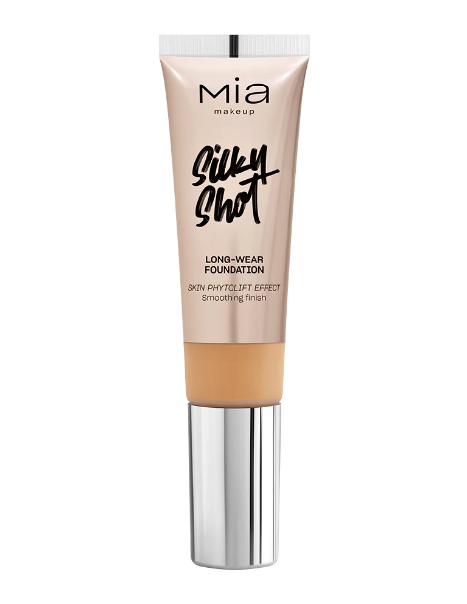 Base De Maquillaje Mia Cosmetics Alisadora Cobertura Media-alta Tono 19wo