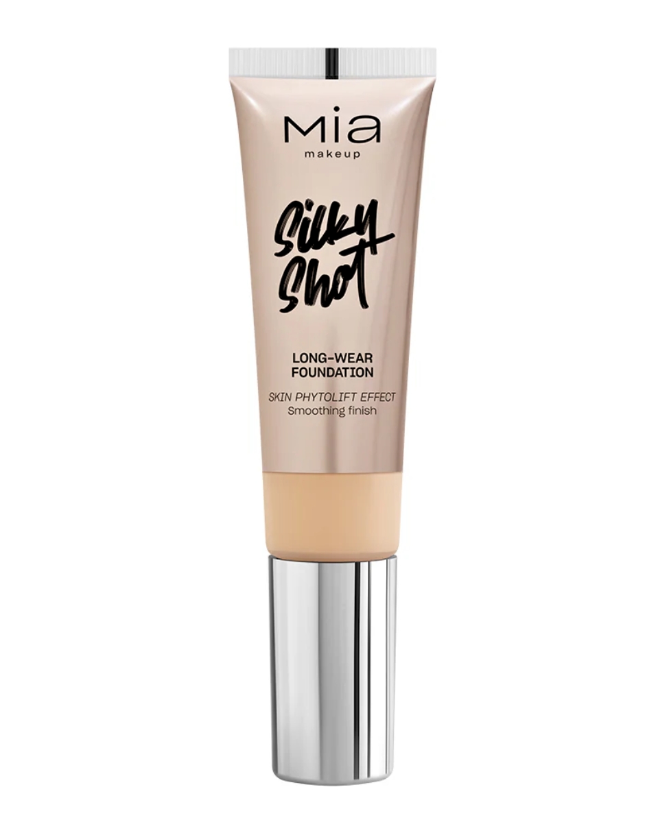 Base De Maquillaje Mia Cosmetics Alisadora Cobertura Media-alta Tono 01w