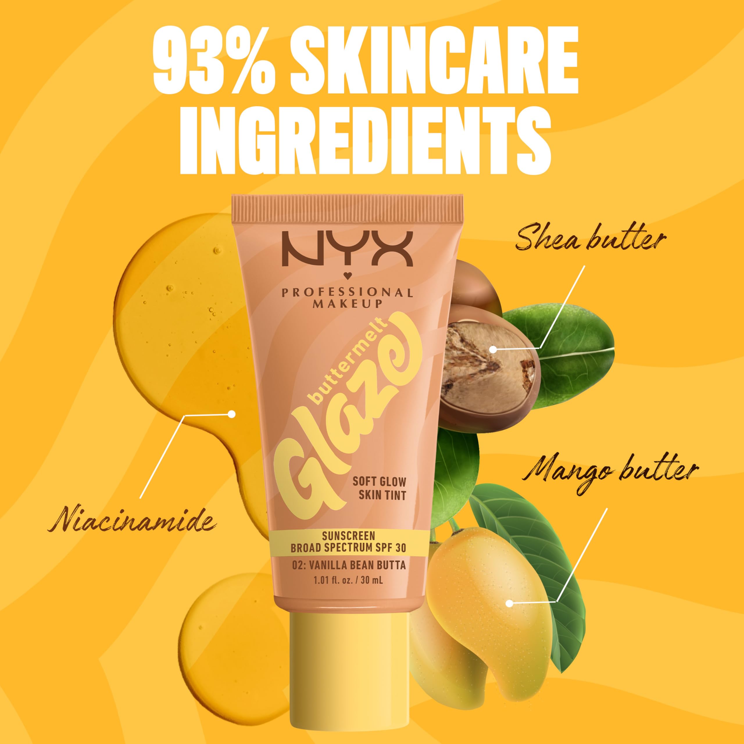 Foto 7 pulgar | Crema Hidratante Con Color Nyx Professional Makeup Buttermelt Glaze - Venta Internacional.