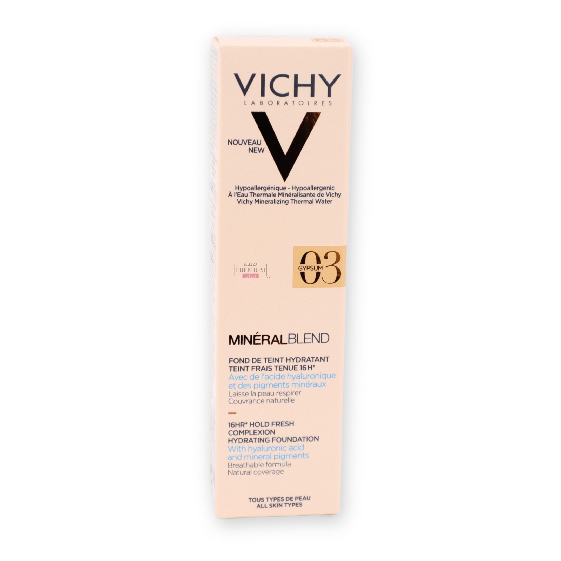 Foto 3 pulgar | Base de Maquillaje Vichy Mineralblend Gypsum 03 30 ml