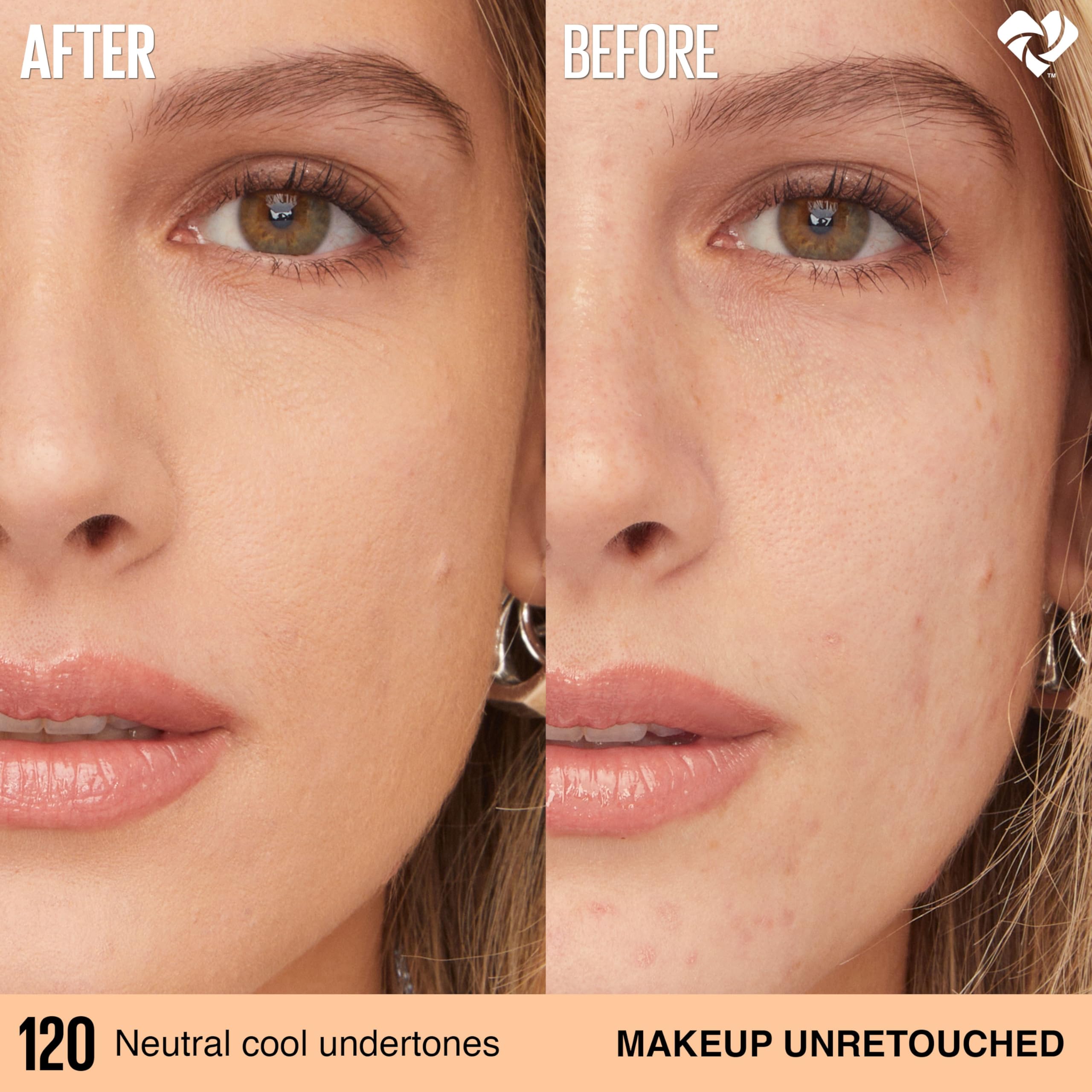 Foto 4 | Base Maybelline Super Stay Lumi-matte De 120 A 30 Horas De Duración - Venta Internacional.