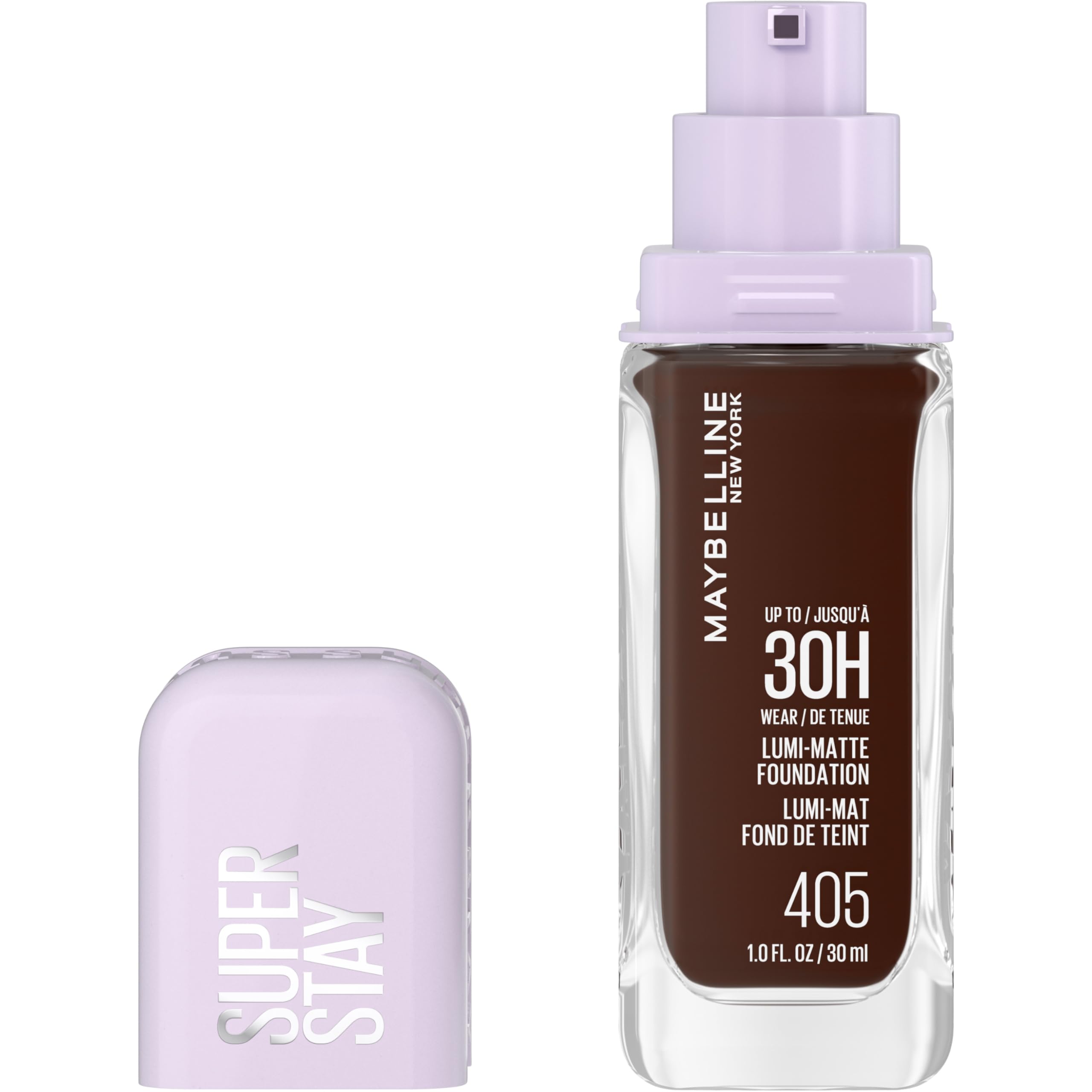 Base Maybelline Super Stay Lumi-matte 405 — 30 Horas De Duración - Venta Internacional.