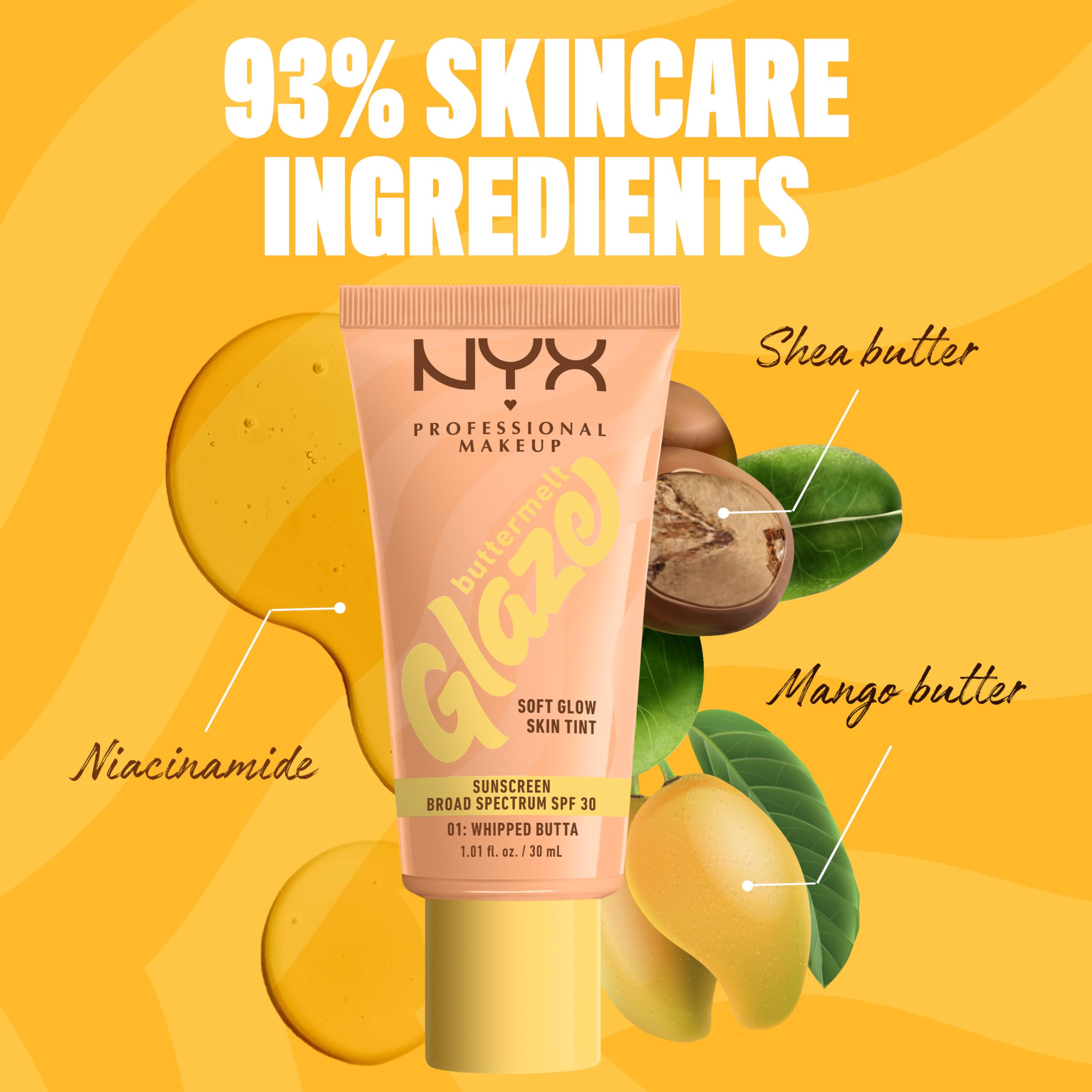 Foto 6 pulgar | Crema Hidratante Con Color Nyx Professional Makeup Buttermelt Glaze - Venta Internacional.