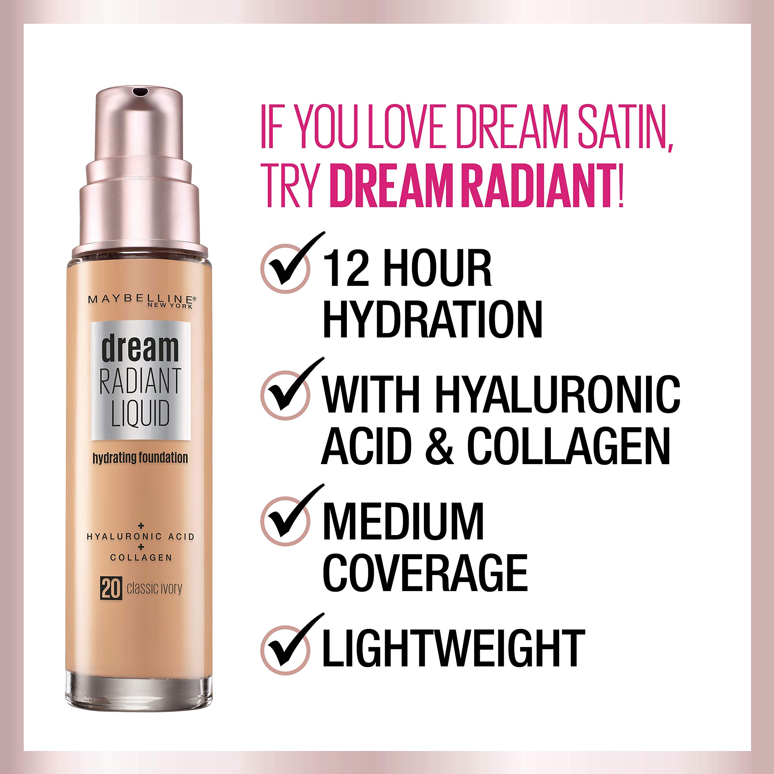 Foto 2 | Mousse Líquida De Cacao Foundation Maybelline New York Dream - Venta Internacional.