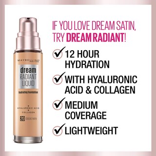 Foto 2 | Mousse Líquida De Cacao Foundation Maybelline New York Dream - Venta Internacional.