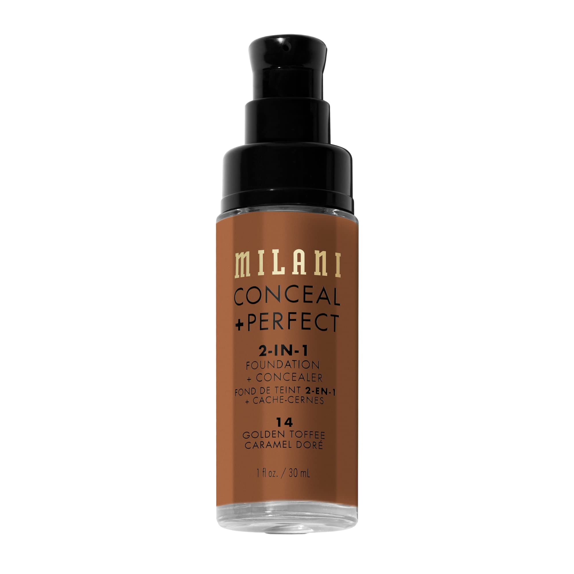 Foto 4 pulgar | Base Milani Conceal + Perfect Golden Toffee 2 En 1, 30 Ml - Venta Internacional.