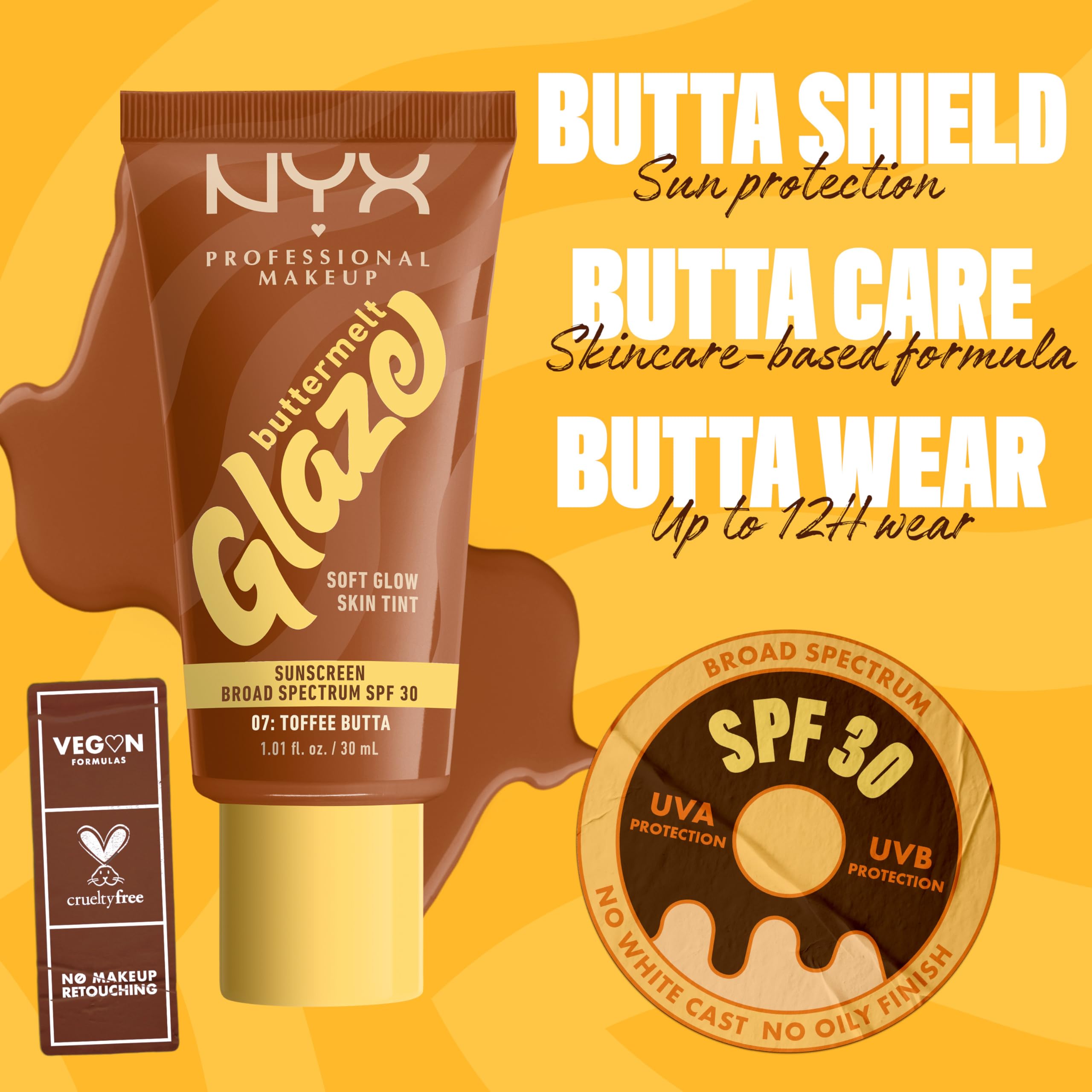 Foto 6 pulgar | Crema Hidratante Con Color Nyx Professional Makeup Buttermelt Glaze - Venta Internacional.