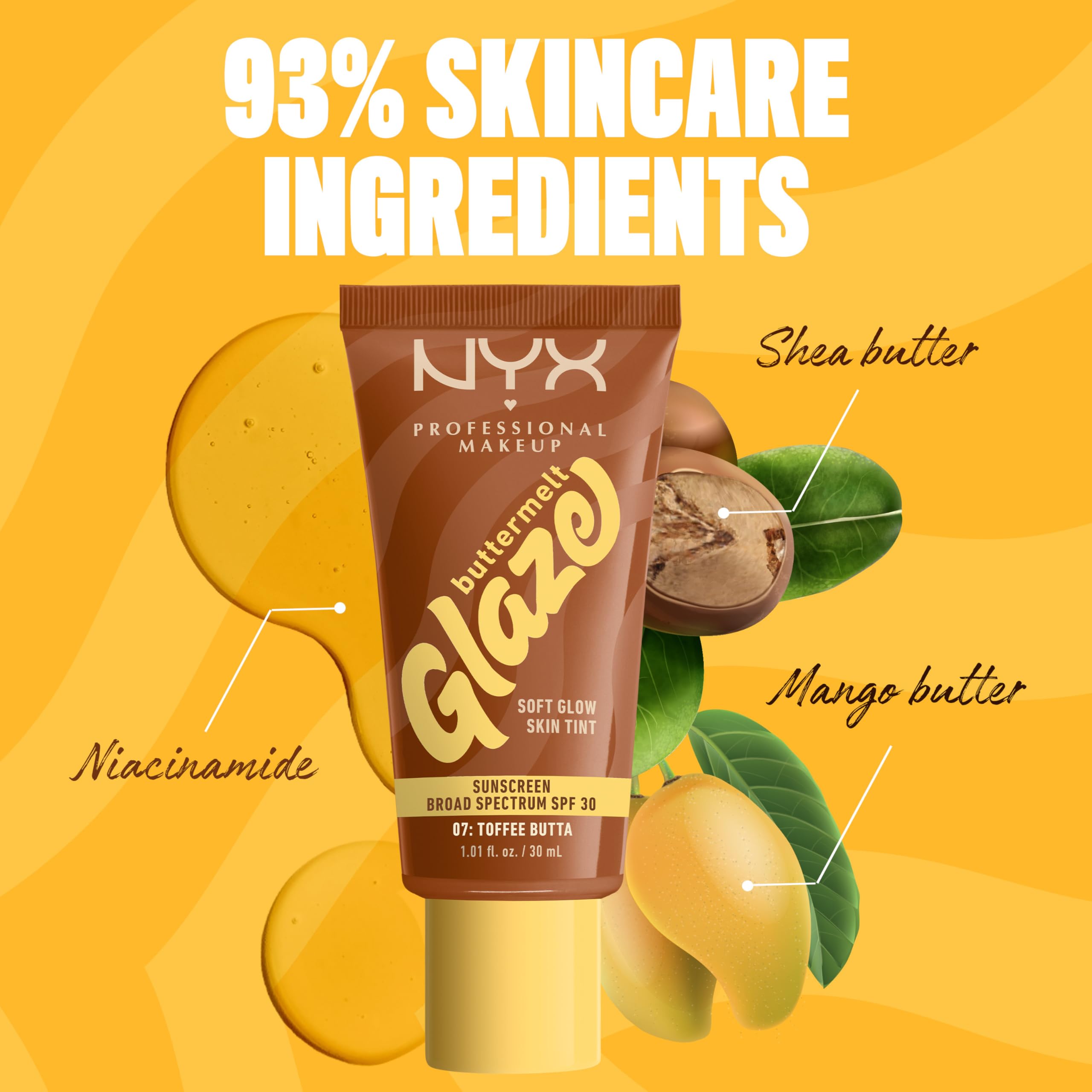 Foto 7 pulgar | Crema Hidratante Con Color Nyx Professional Makeup Buttermelt Glaze - Venta Internacional.