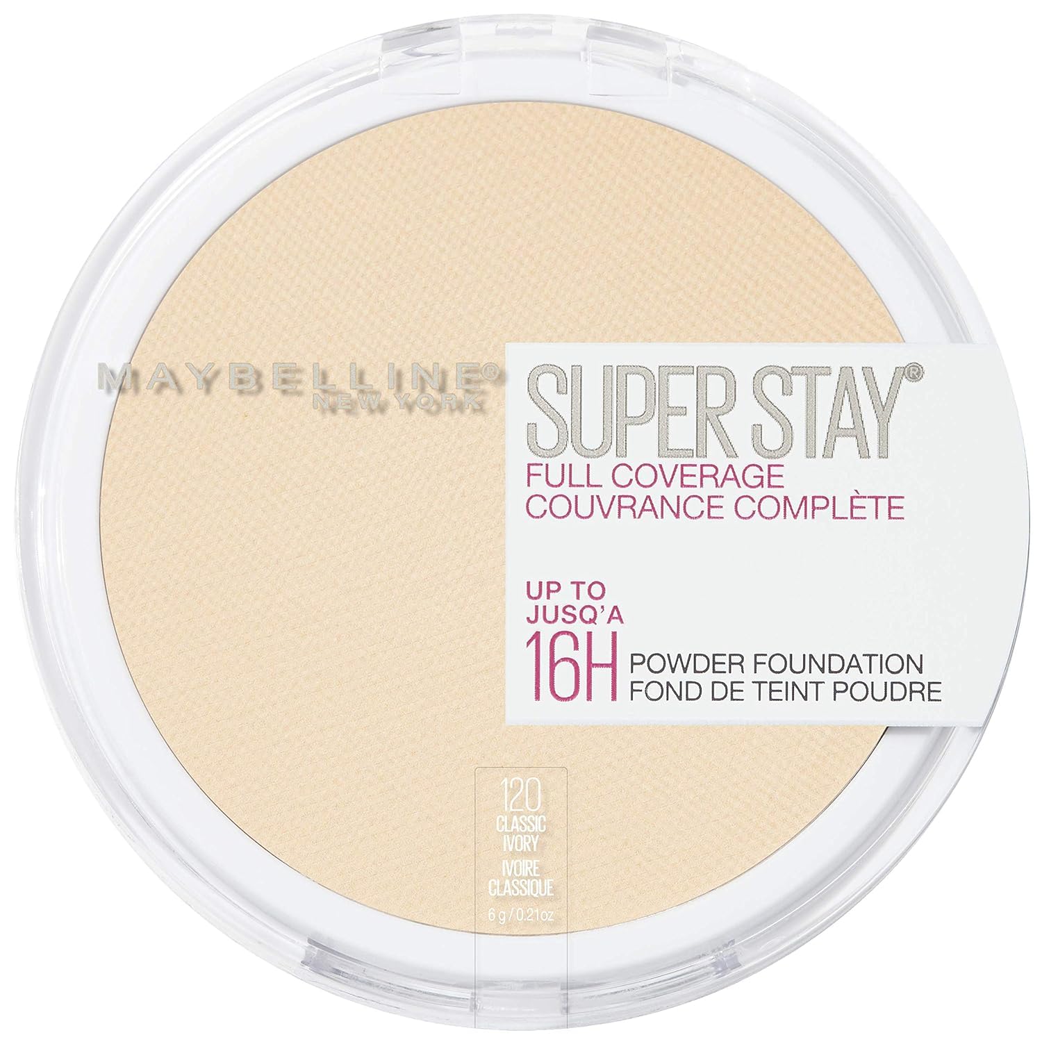 Foto 2 pulgar | Base De Maquillaje En Polvo Maybelline Super Stay De Cobertura Total - Venta Internacional.
