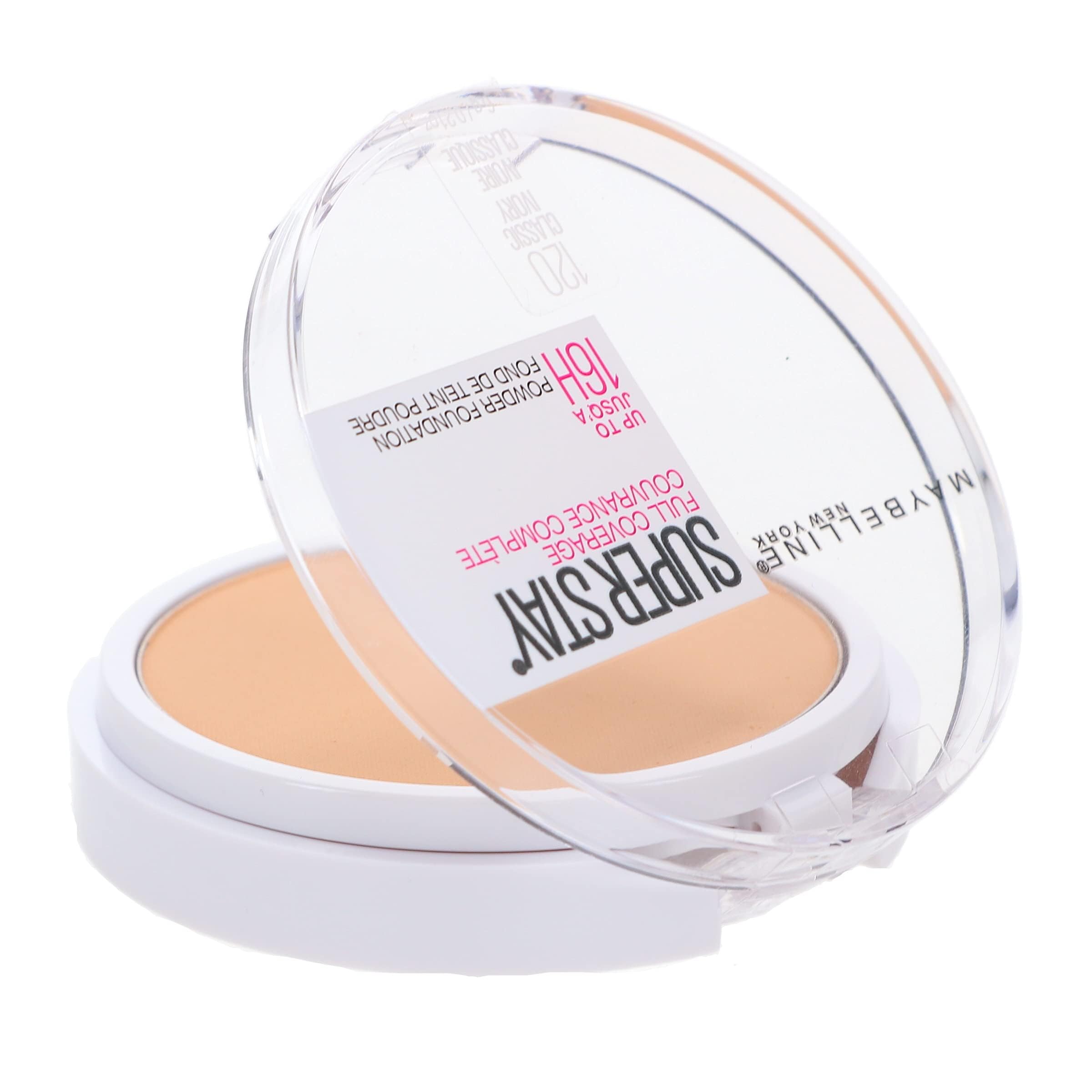 Foto 6 pulgar | Base De Maquillaje En Polvo Maybelline Super Stay De Cobertura Total - Venta Internacional.