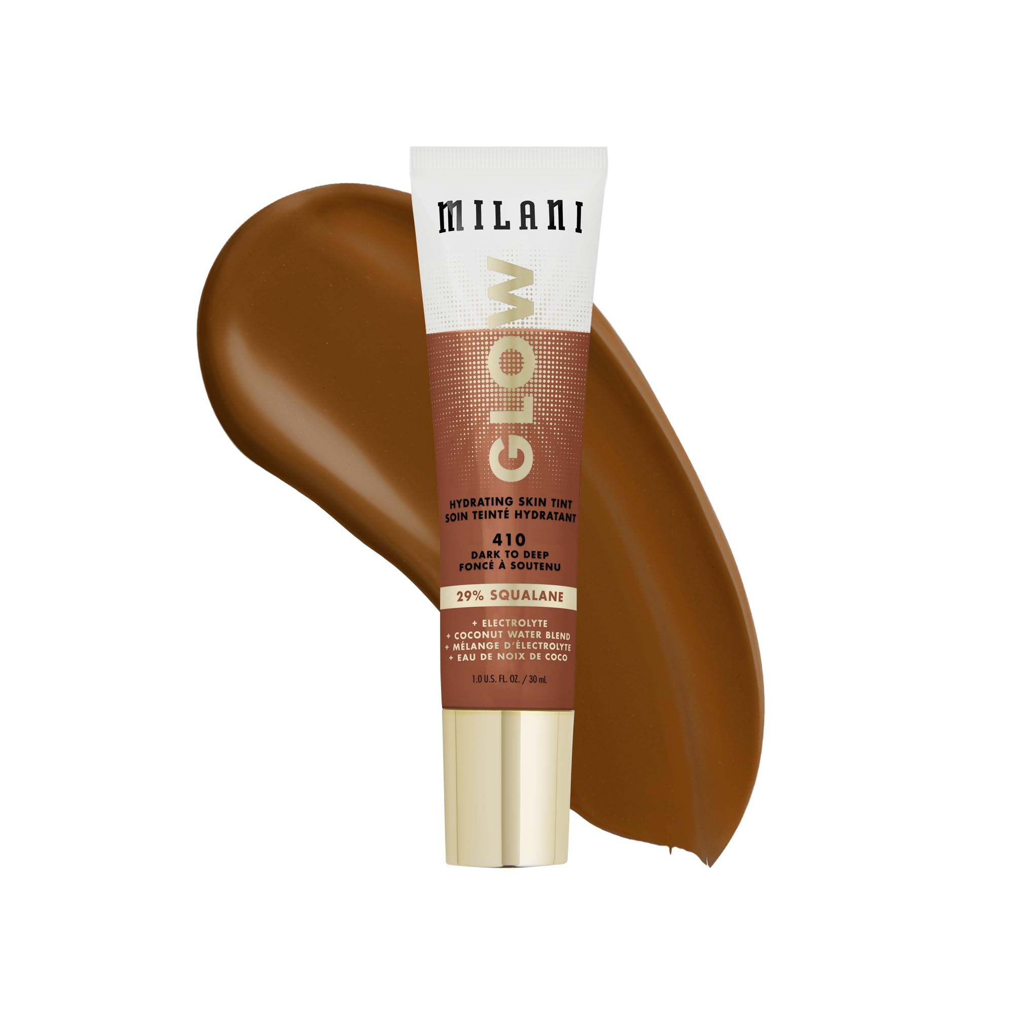 Tinte Para Piel Milani Glow Hydrating Con Escualano 29% 30 Ml - Venta Internacional.