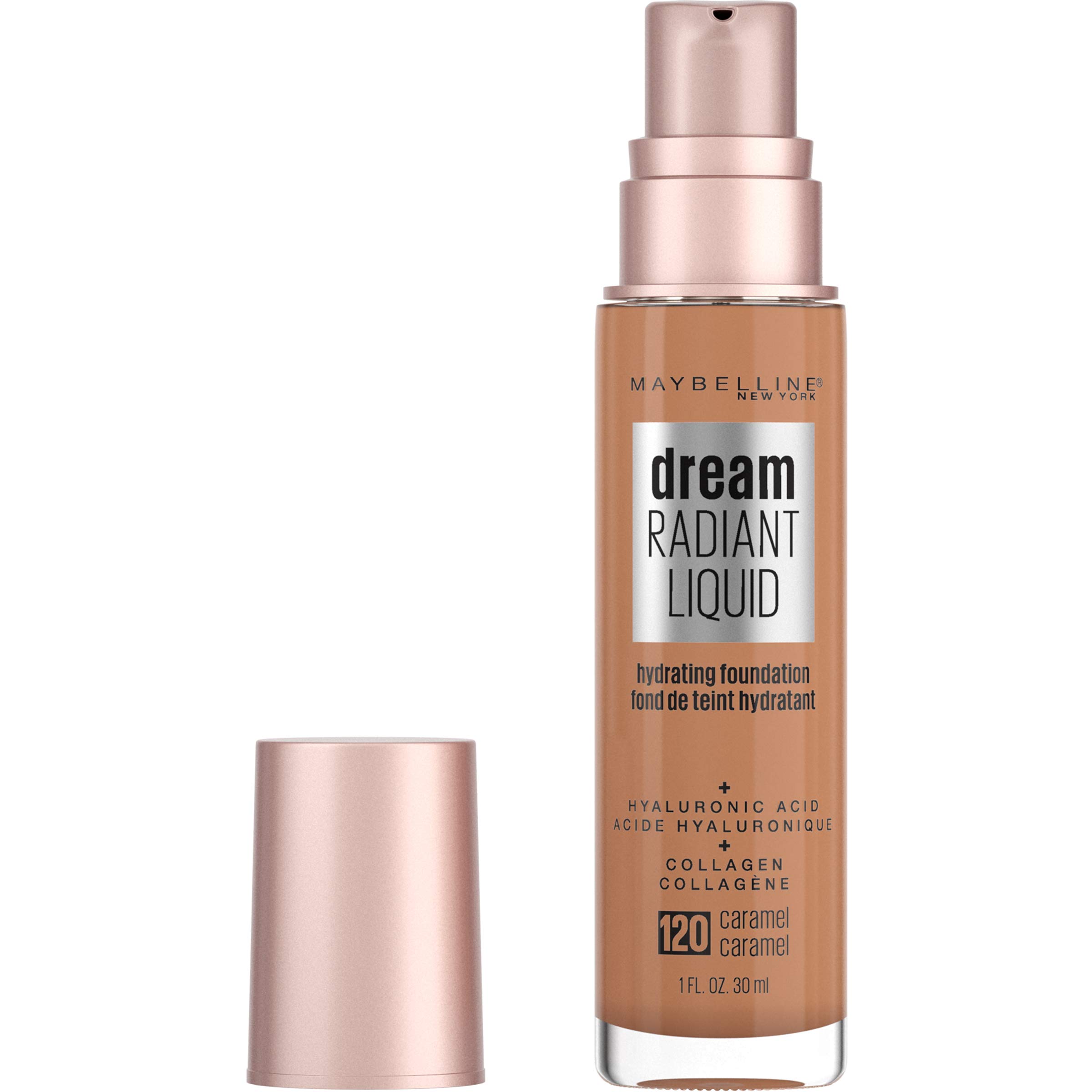 Base De Maquillaje Líquida Maybelline Dream Radiant Caramel 30 Ml - Venta Internacional.