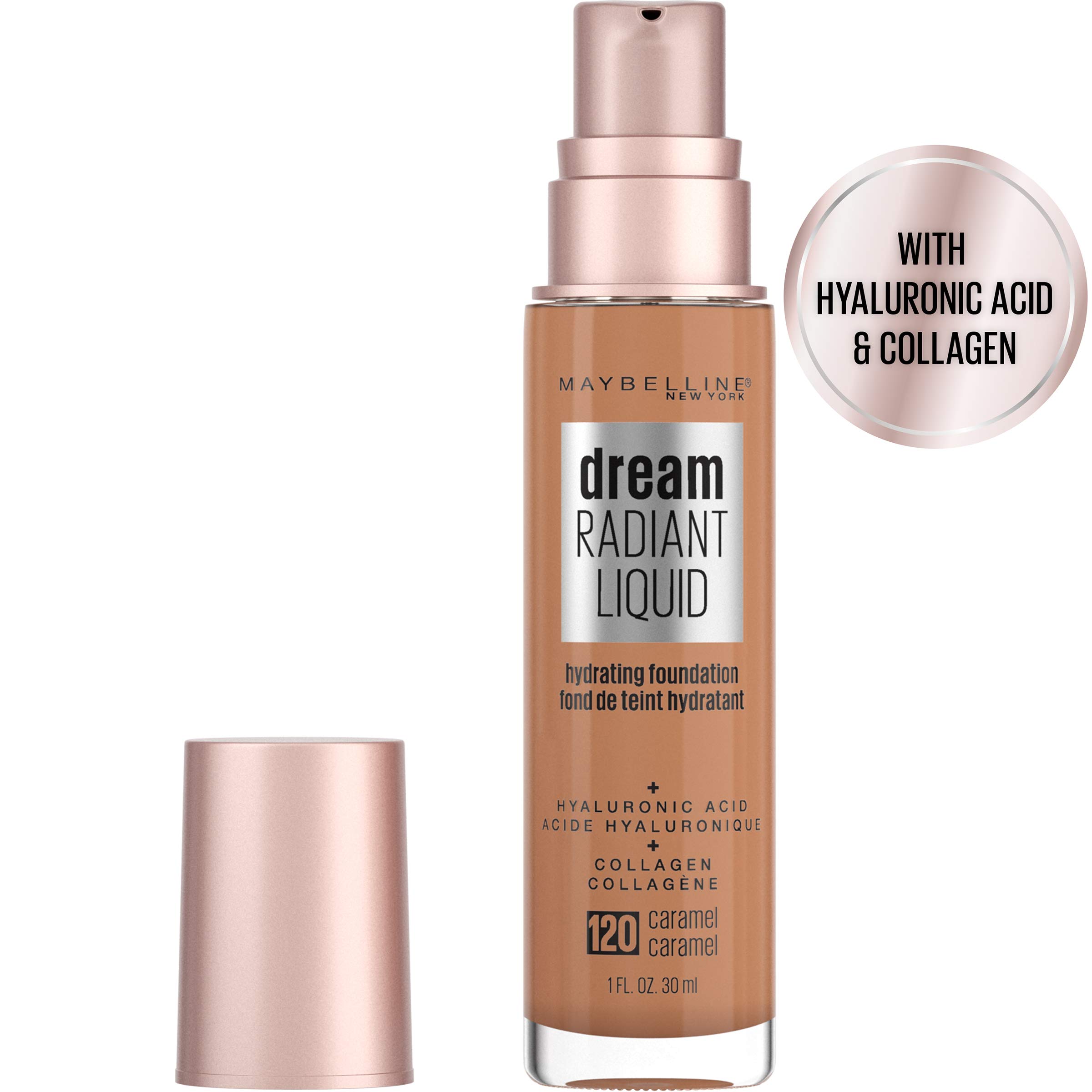 Foto 3 pulgar | Base De Maquillaje Líquida Maybelline Dream Radiant Caramel 30 Ml - Venta Internacional.