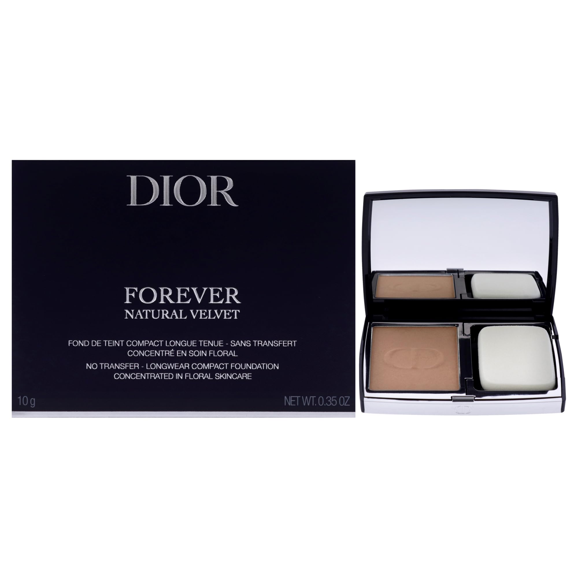 Base De Maquillaje Dior Forever Natural Velvet 4n Neutral, 10 Ml - Venta Internacional.