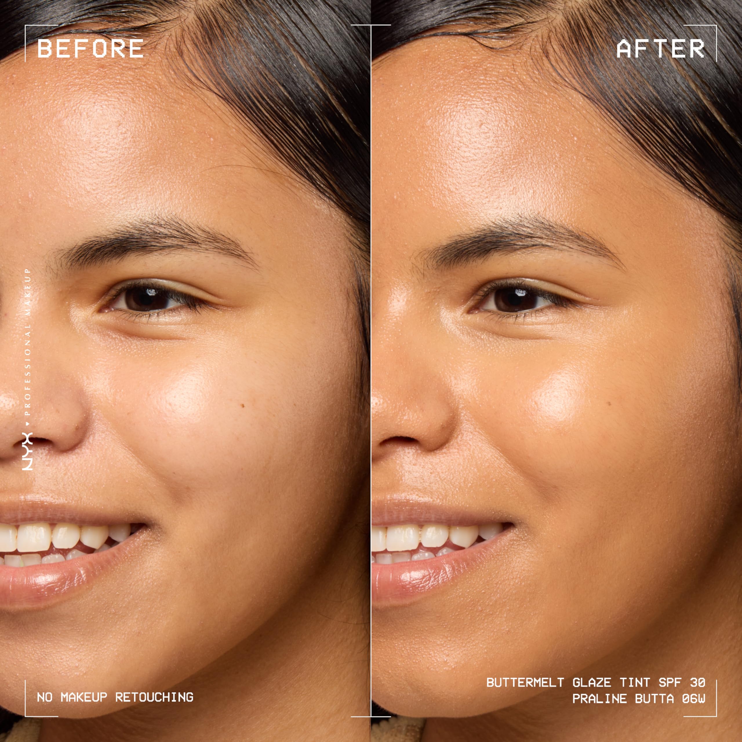 Foto 2 | Crema Hidratante Con Color Nyx Professional Makeup Buttermelt 06 Praline - Venta Internacional.